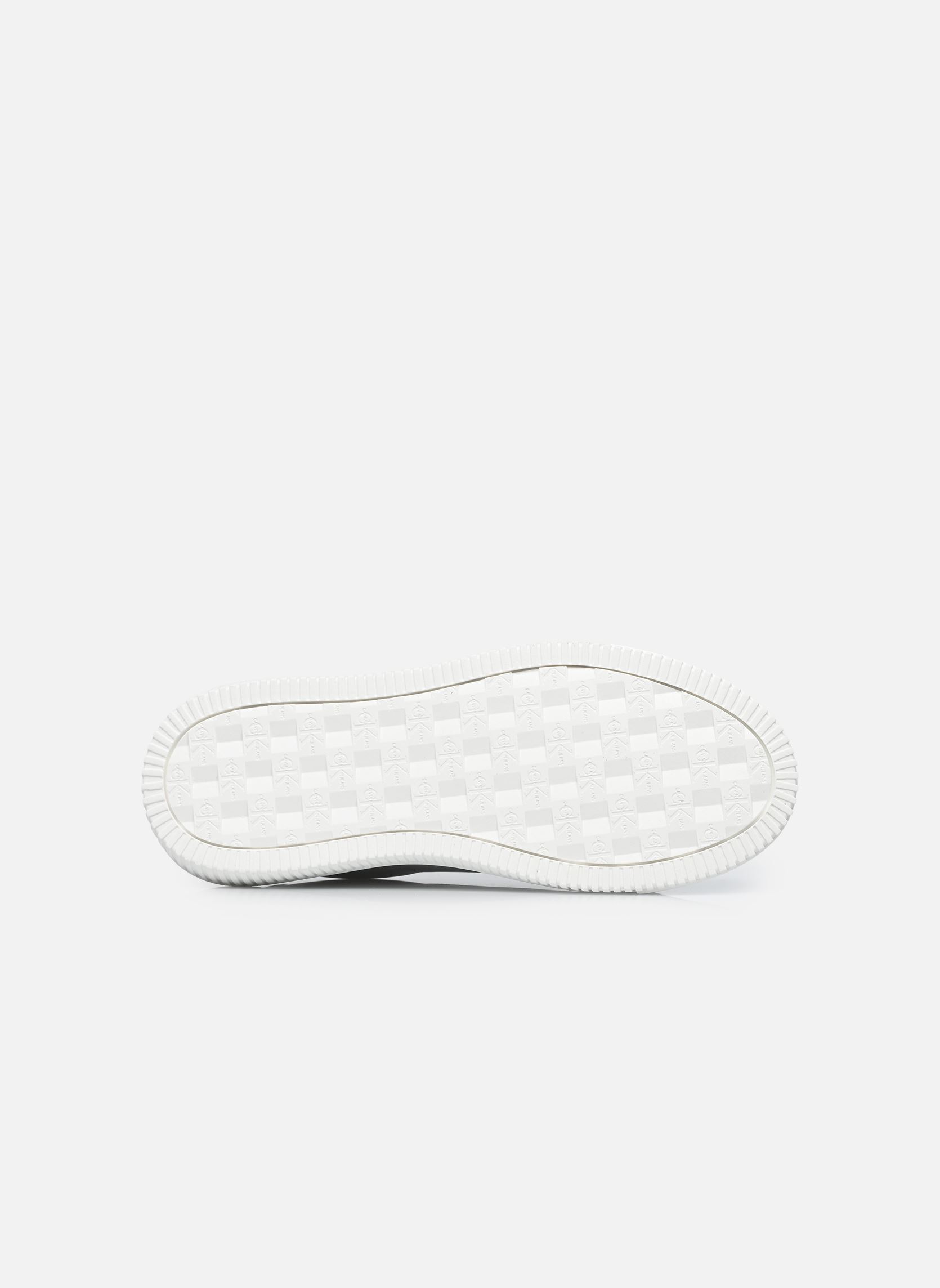 Baskets CHUNKY CUPSOLE MONO femme blanc Calvin Klein Baskets CHUNKY CUPSOLE MONO femme blanc BRIGHT WHITE/BLACK