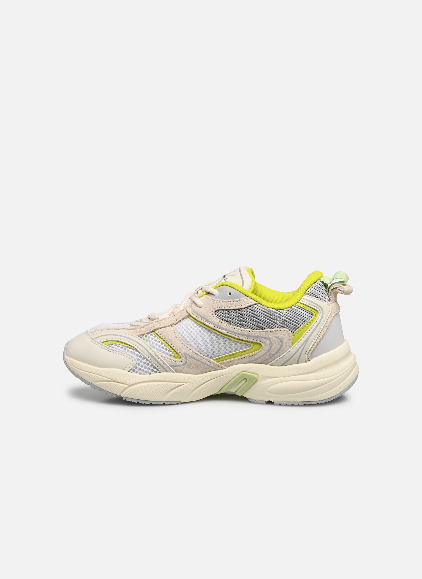Sneaker RETRO TENNIS SU-MESH damen weiß Calvin Klein Sneaker RETRO TENNIS SU-MESH damen weiß BRIGHT WHITE/SULPHUR/OYSTER