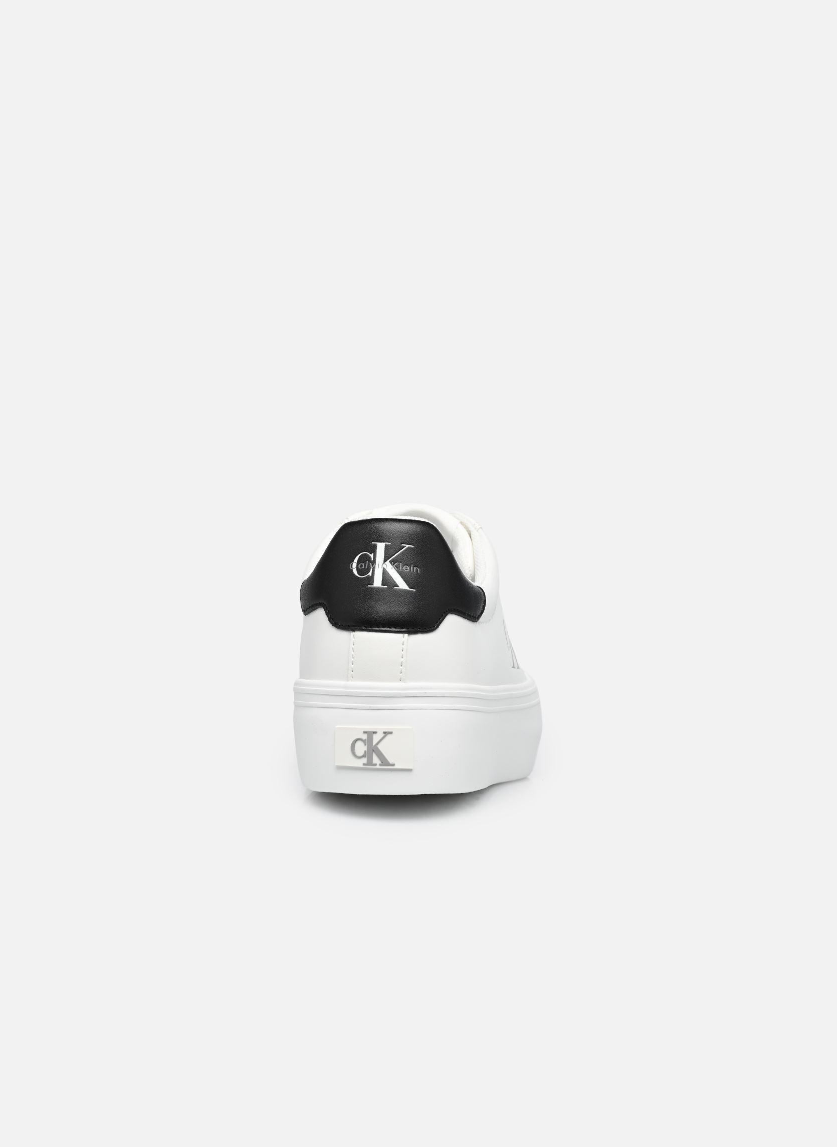 Baskets VULC FLATFORM LACEUP femme blanc Calvin Klein Baskets VULC FLATFORM LACEUP femme blanc BRIGHT WHITE