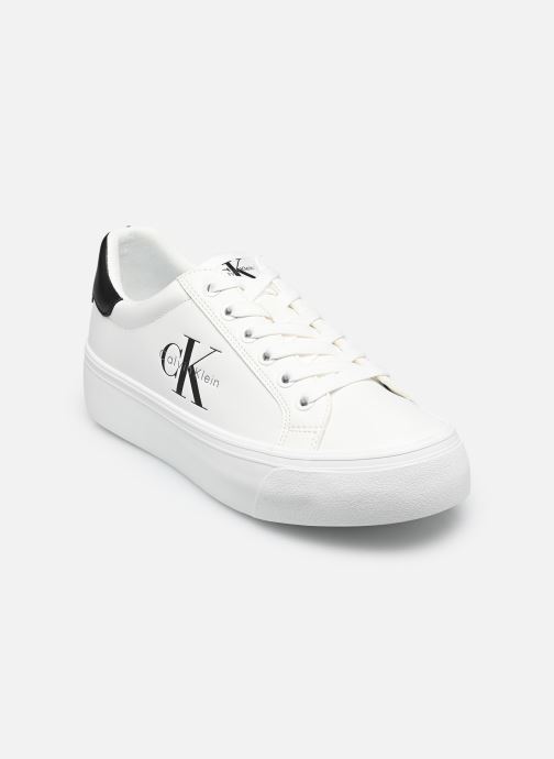 Calvin Klein Sneaker VULC FLATFORM LACEUP damen weiß