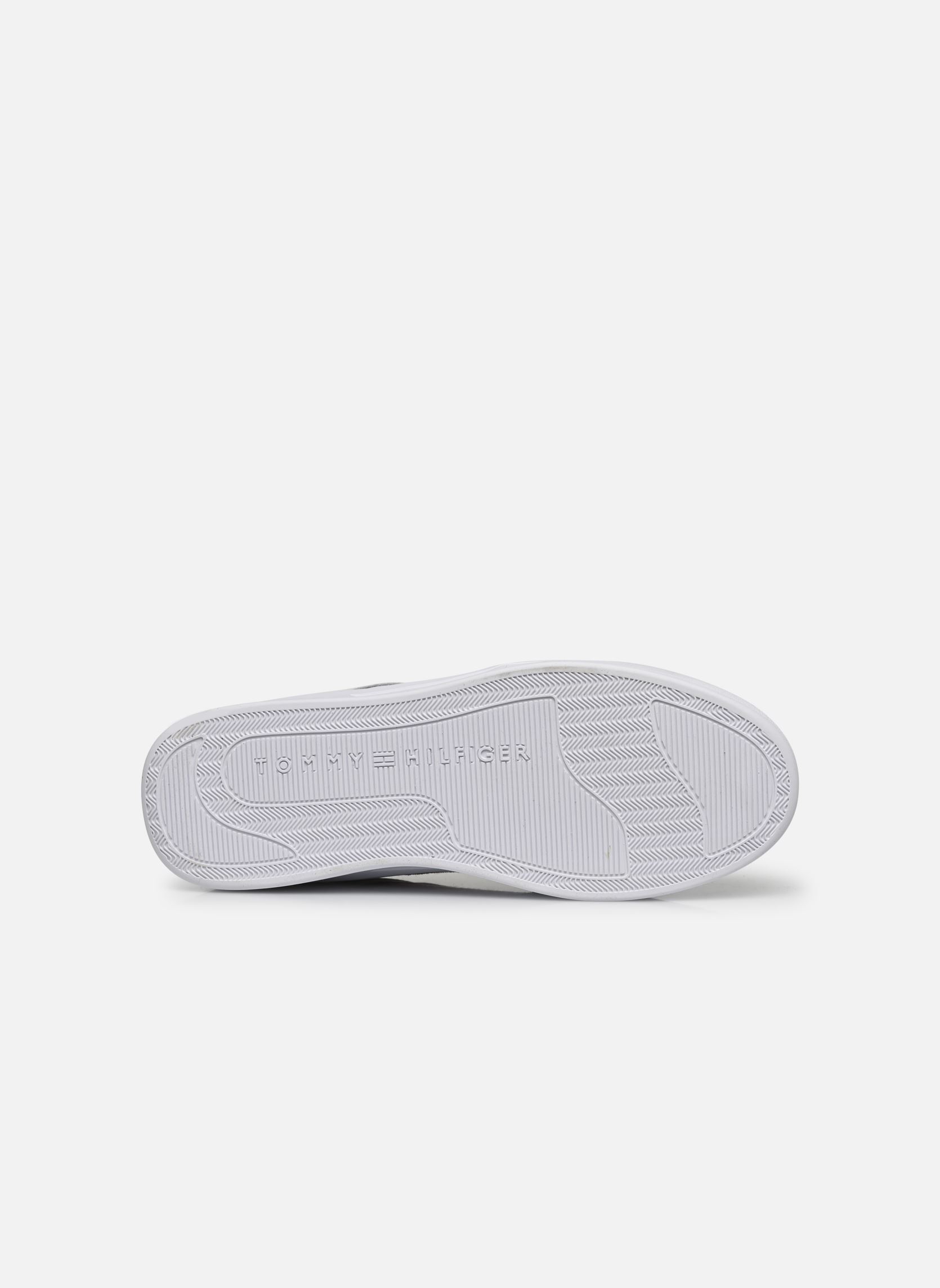 Sneakers TH WOVEN BASKET SNEA dames wit Tommy Hilfiger Sneakers TH WOVEN BASKET SNEA dames wit WHITE/PINK DAISY