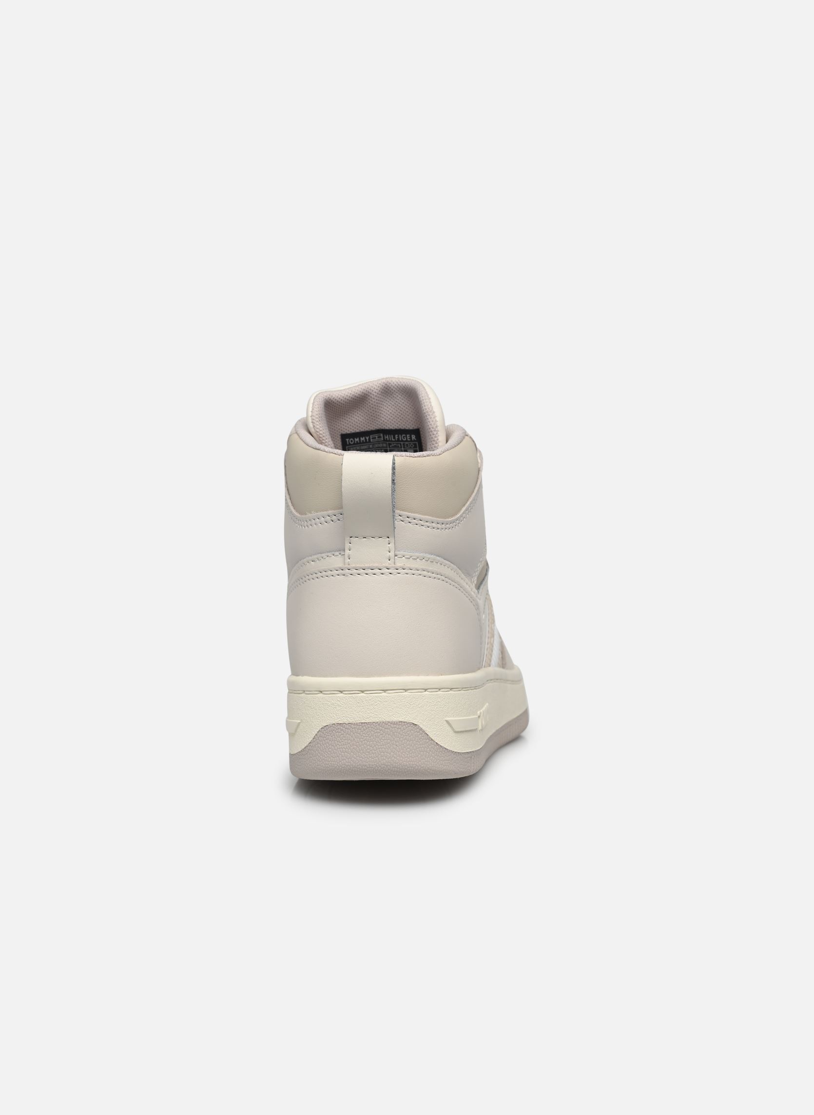 Knöchelhohe Sneaker TJW RETRO BASKET MC damen weiß Tommy Hilfiger Knöchelhohe Sneaker TJW RETRO BASKET MC damen weiß IVORY / BLEACHED STONE