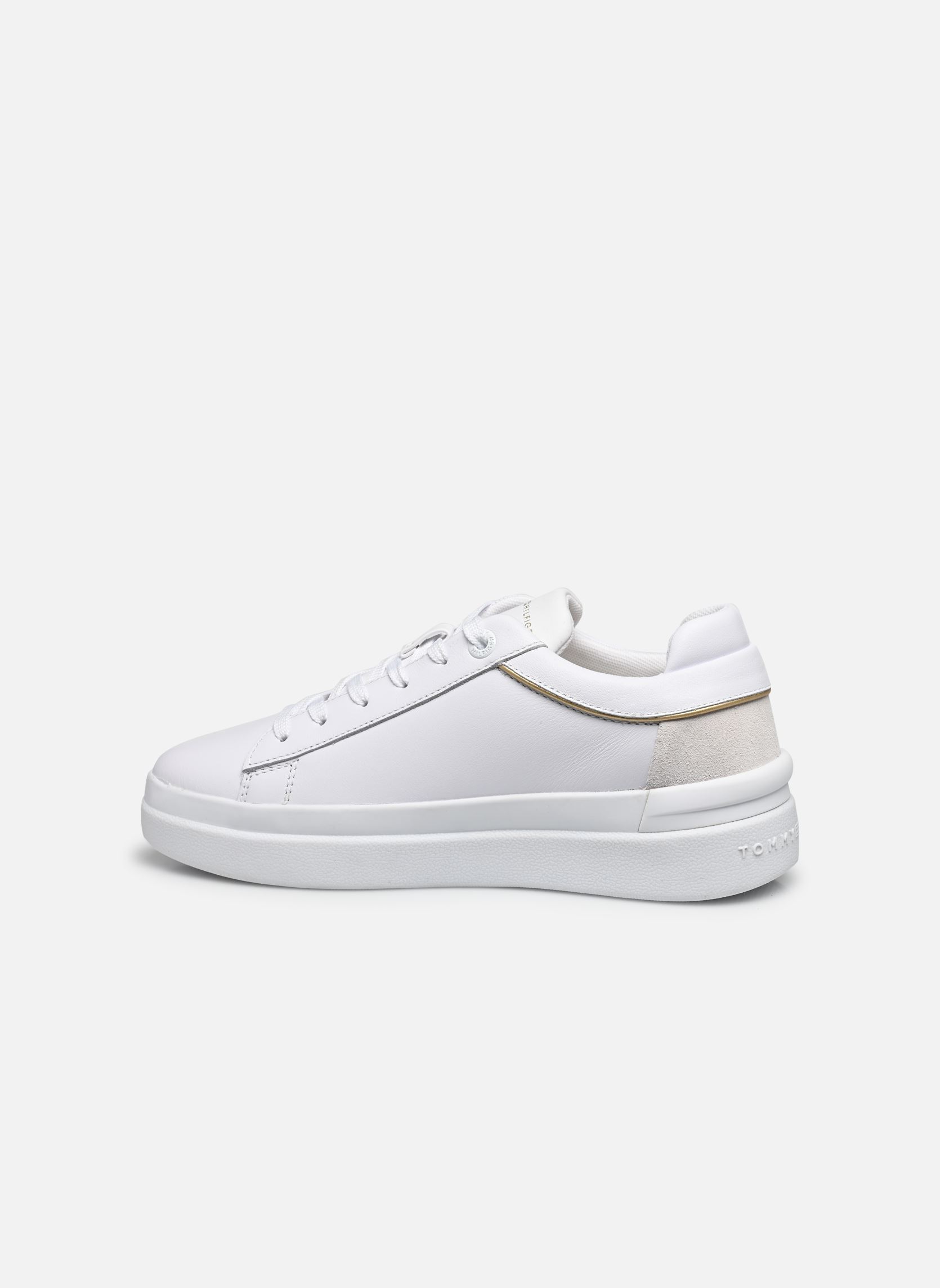Sneakers CORP WEBBING COURT S donna bianco Tommy Hilfiger Sneakers CORP WEBBING COURT S donna bianco WHITE