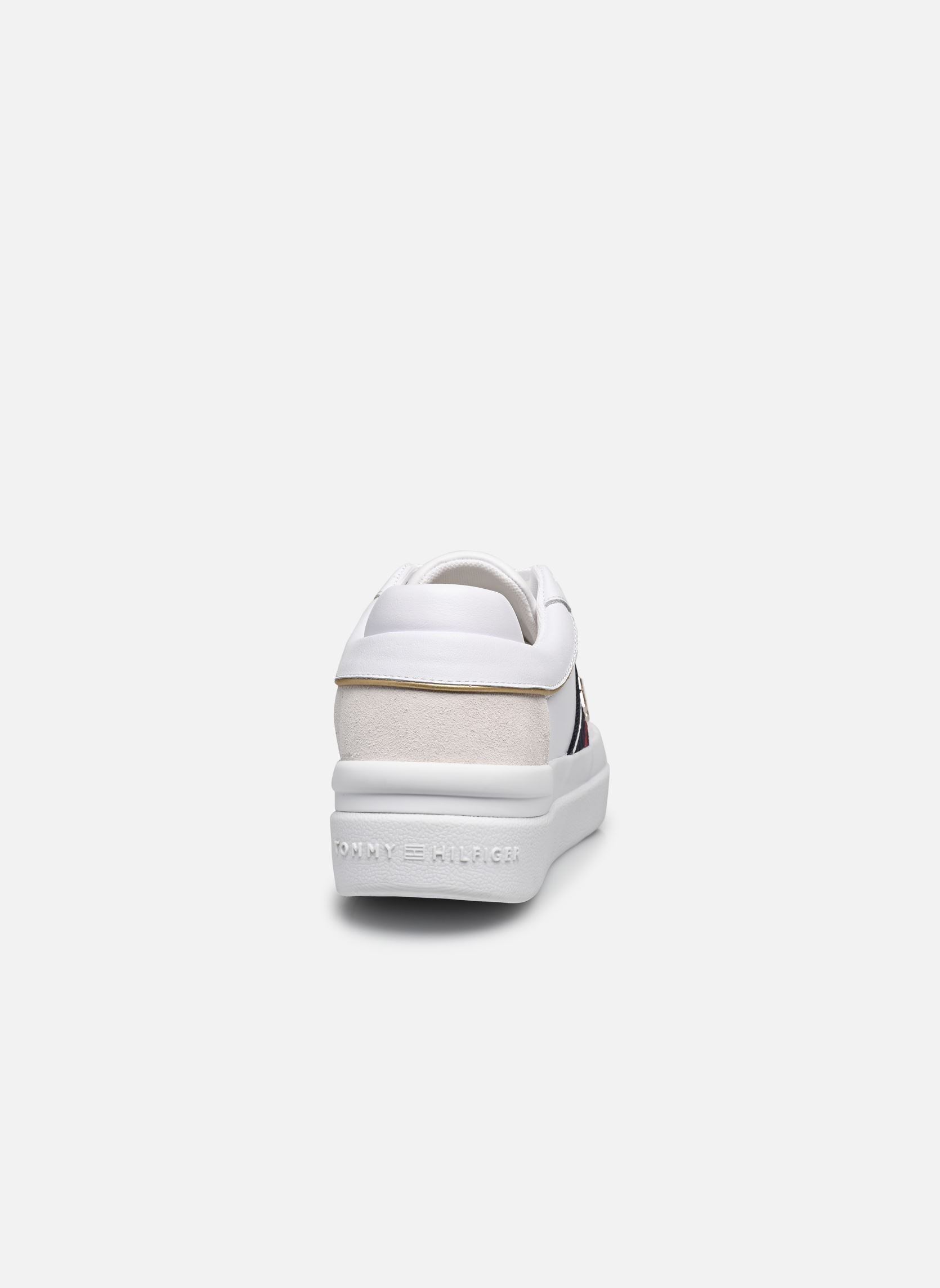 Sneakers CORP WEBBING COURT S donna bianco Tommy Hilfiger Sneakers CORP WEBBING COURT S donna bianco WHITE
