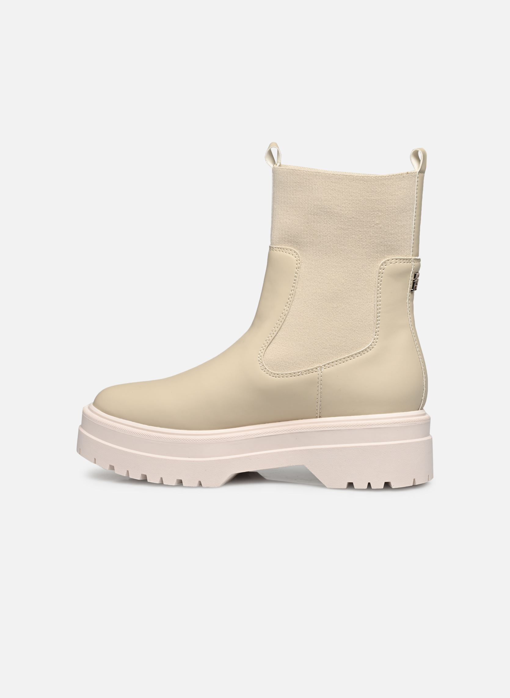 Enkellaarzen en boots FEMININE SEASONAL UT dames wit Tommy Hilfiger Enkellaarzen en boots FEMININE SEASONAL UT dames wit CLASSIC BEIGE