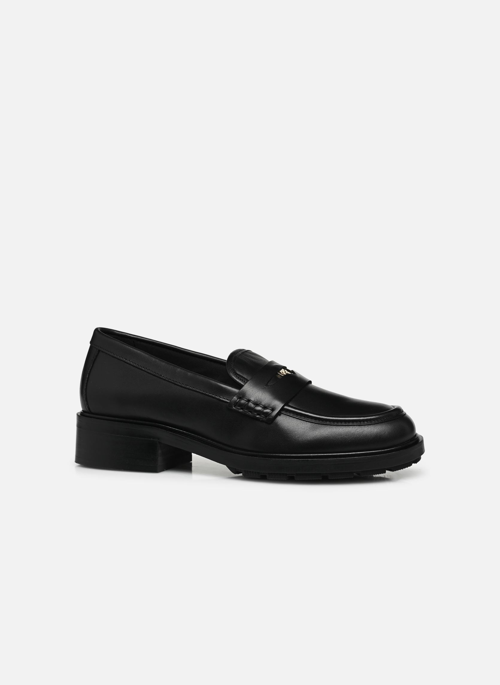 Mocassins TH ICONIC LOAFER dames zwart Tommy Hilfiger Mocassins TH ICONIC LOAFER dames zwart BLACK