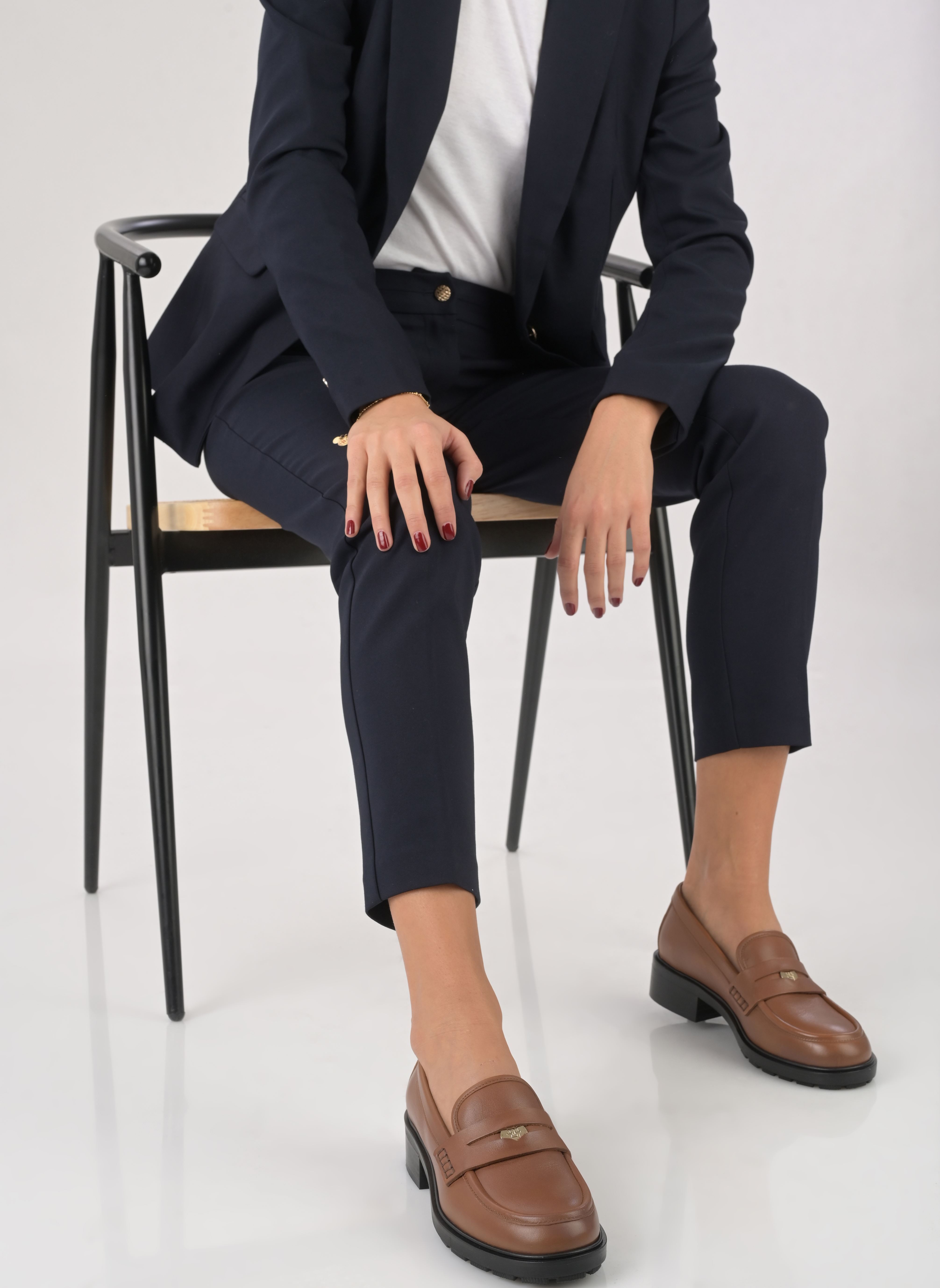 Loafer TH ICONIC LOAFER damen braun Tommy Hilfiger Loafer TH ICONIC LOAFER damen braun NATURAL COGNAC