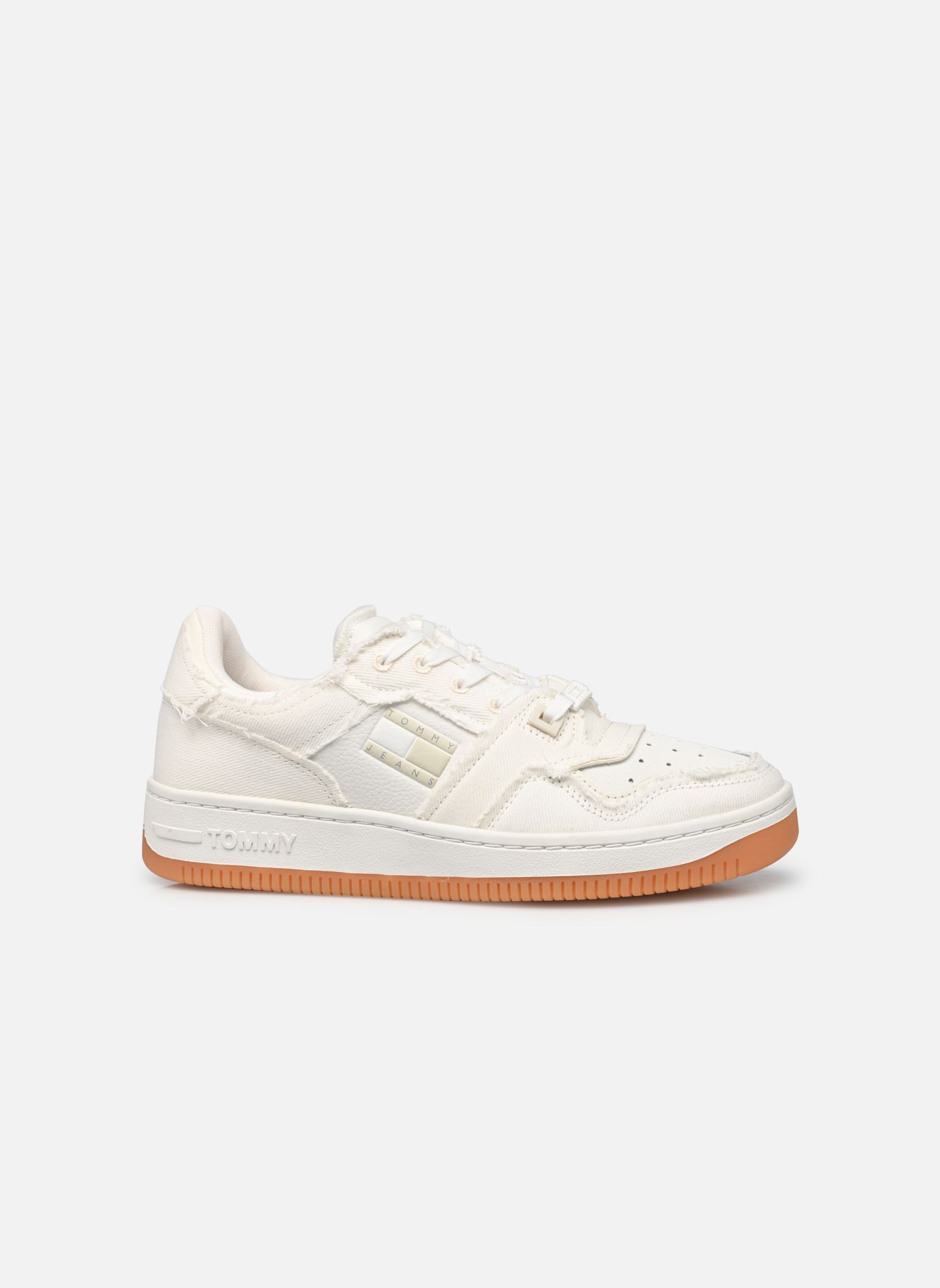 Sneakers TJW BASKET DENIM LAY dames wit Tommy Hilfiger Sneakers TJW BASKET DENIM LAY dames wit ECRU