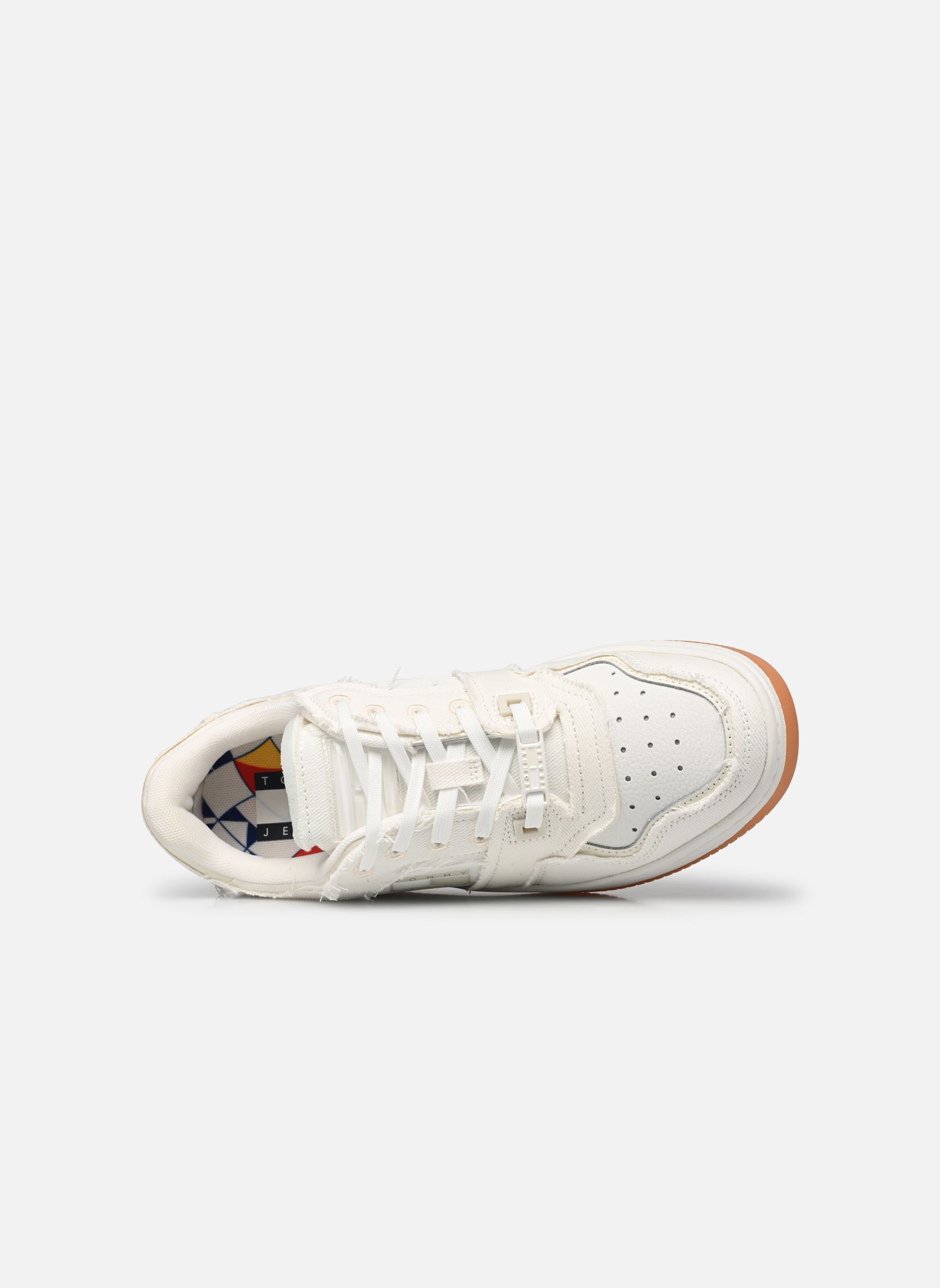 Sneakers TJW BASKET DENIM LAY dames wit Tommy Hilfiger Sneakers TJW BASKET DENIM LAY dames wit ECRU