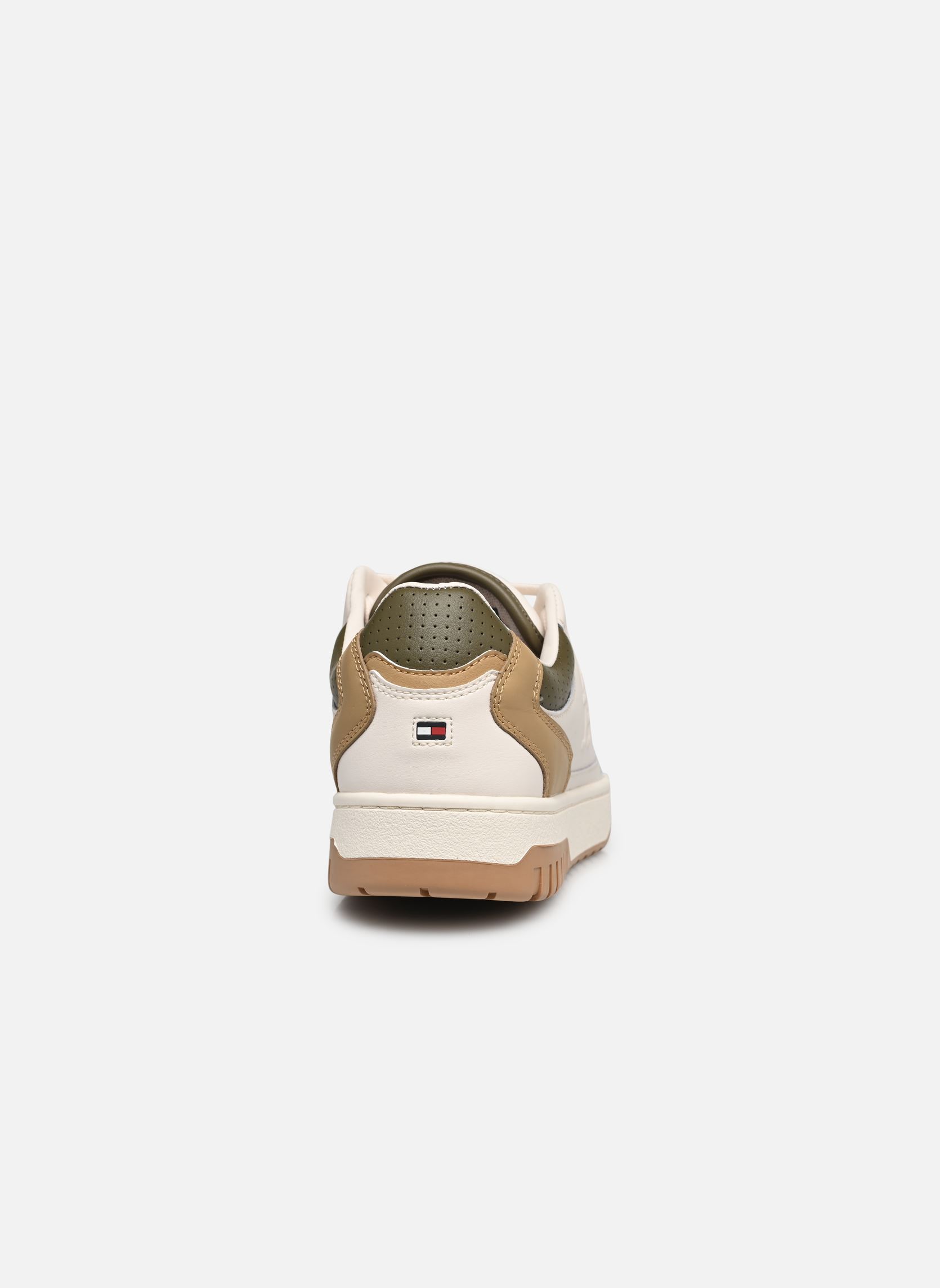 Baskets TH BASKET BEST homme vert Tommy Hilfiger Baskets TH BASKET BEST homme vert CLASSIC KHAKI