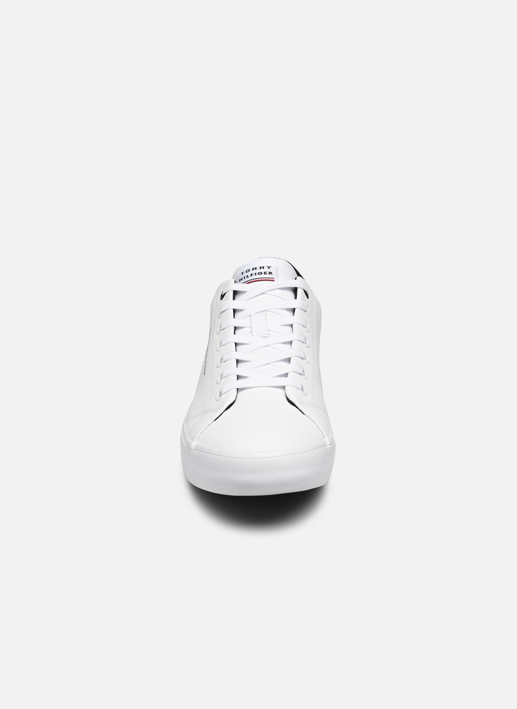 Baskets TH HI VULC CORE LOW homme blanc Tommy Hilfiger Baskets TH HI VULC CORE LOW homme blanc WHITE
