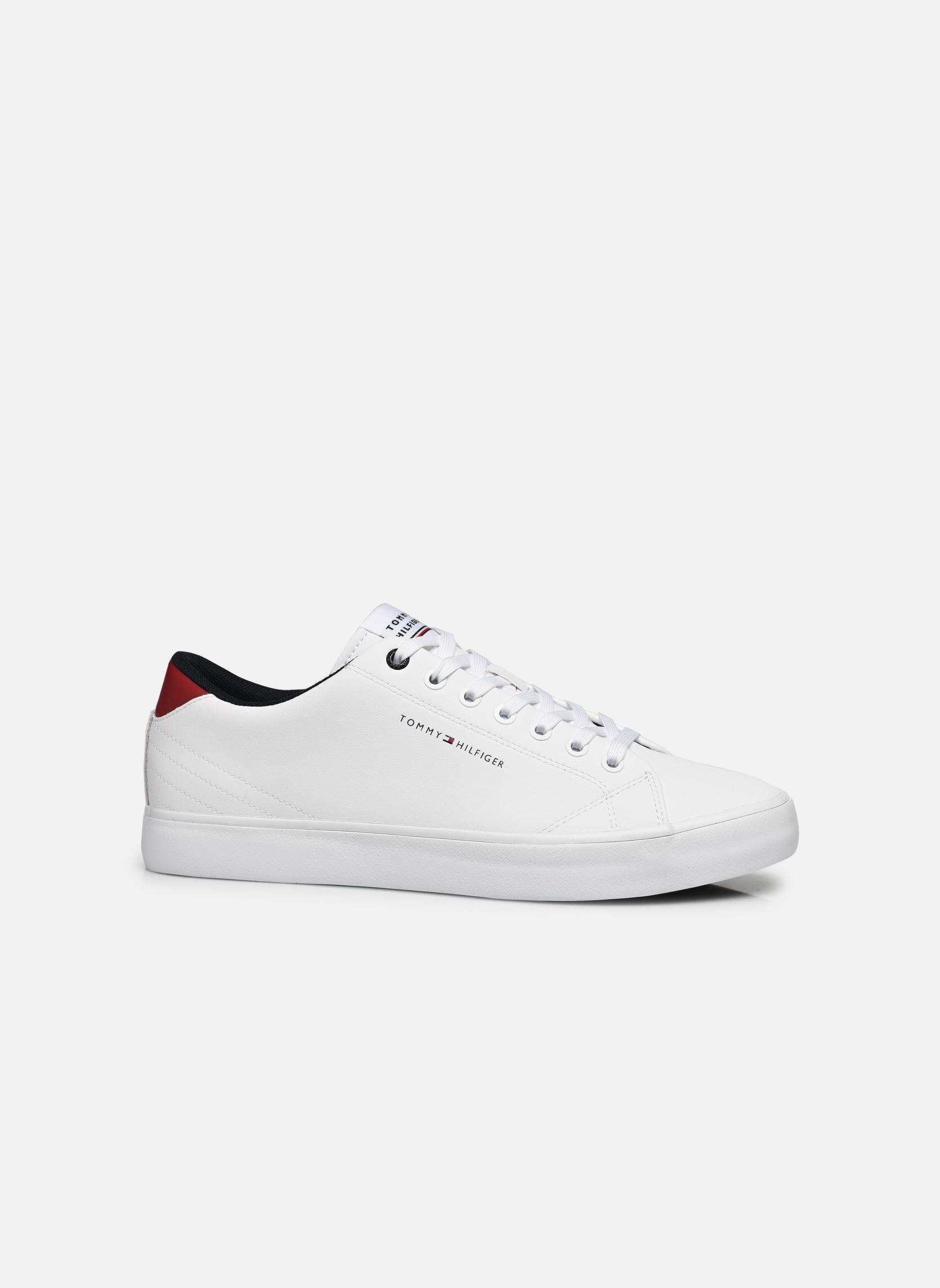 Baskets TH HI VULC CORE LOW homme blanc Tommy Hilfiger Baskets TH HI VULC CORE LOW homme blanc WHITE