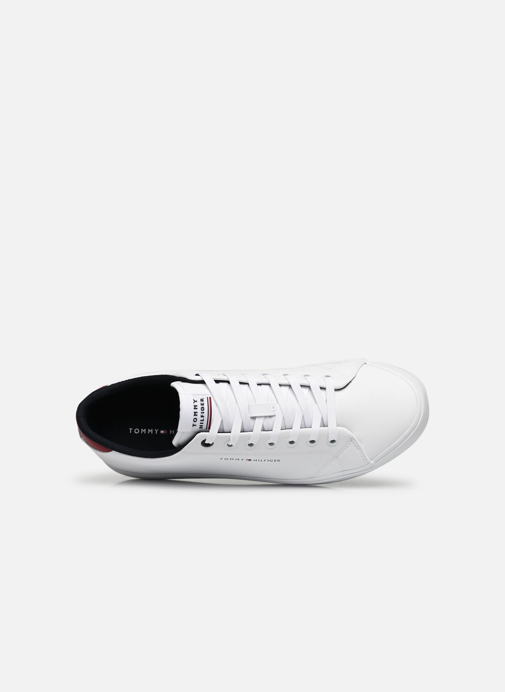 Baskets TH HI VULC CORE LOW homme blanc Tommy Hilfiger Baskets TH HI VULC CORE LOW homme blanc WHITE