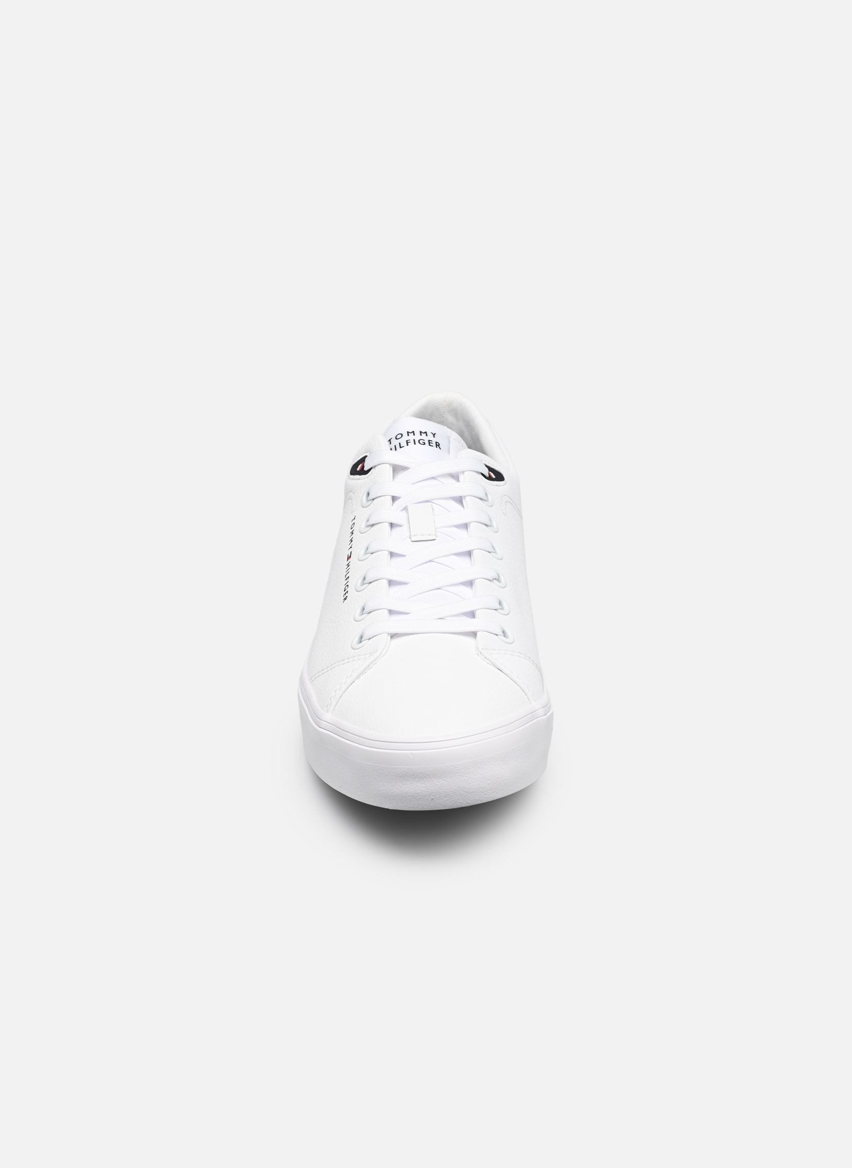 Baskets TH HI VULC CORE LOW homme blanc Tommy Hilfiger Baskets TH HI VULC CORE LOW homme blanc WHITE 1