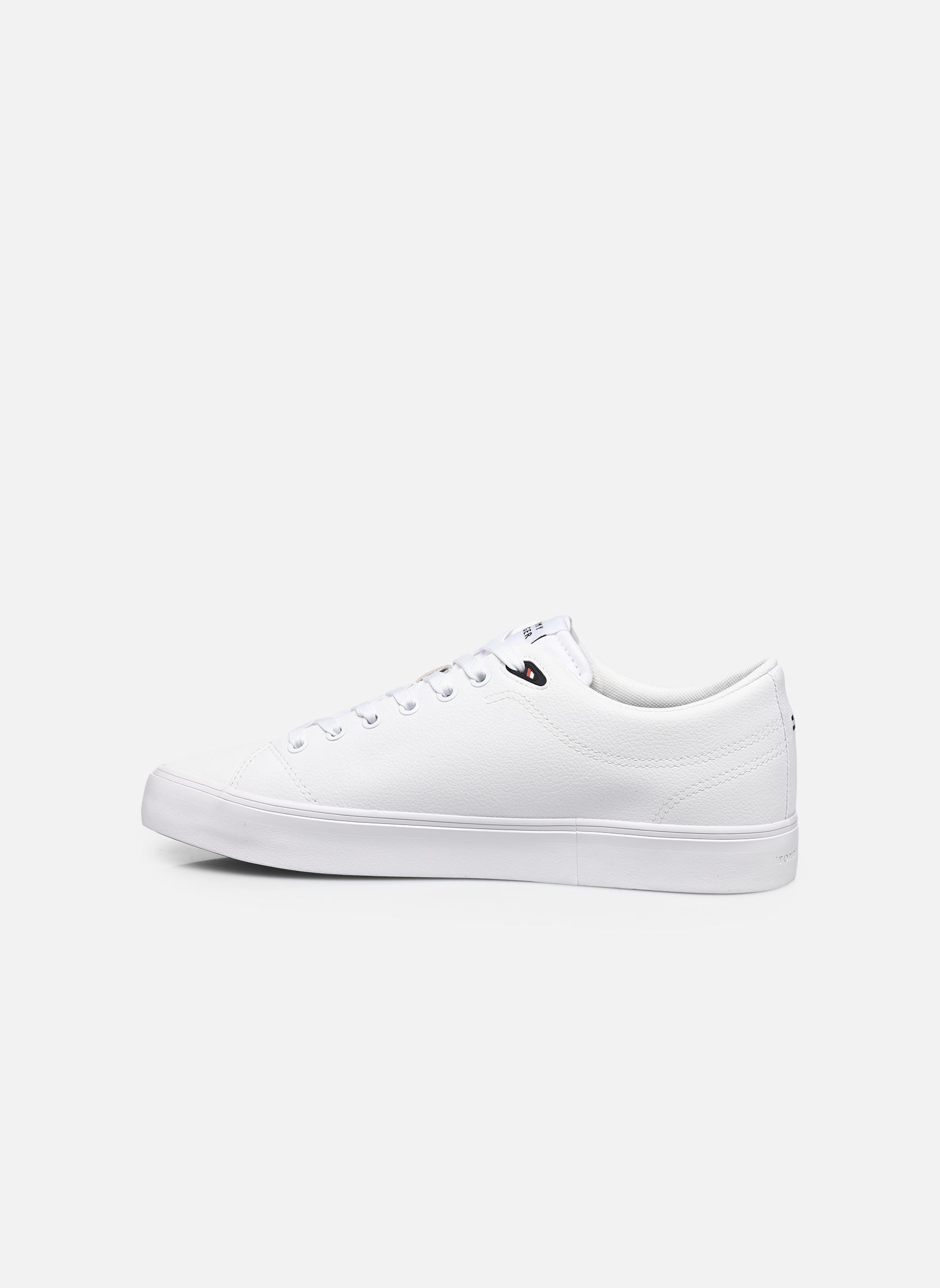 Baskets TH HI VULC CORE LOW homme blanc Tommy Hilfiger Baskets TH HI VULC CORE LOW homme blanc WHITE 1