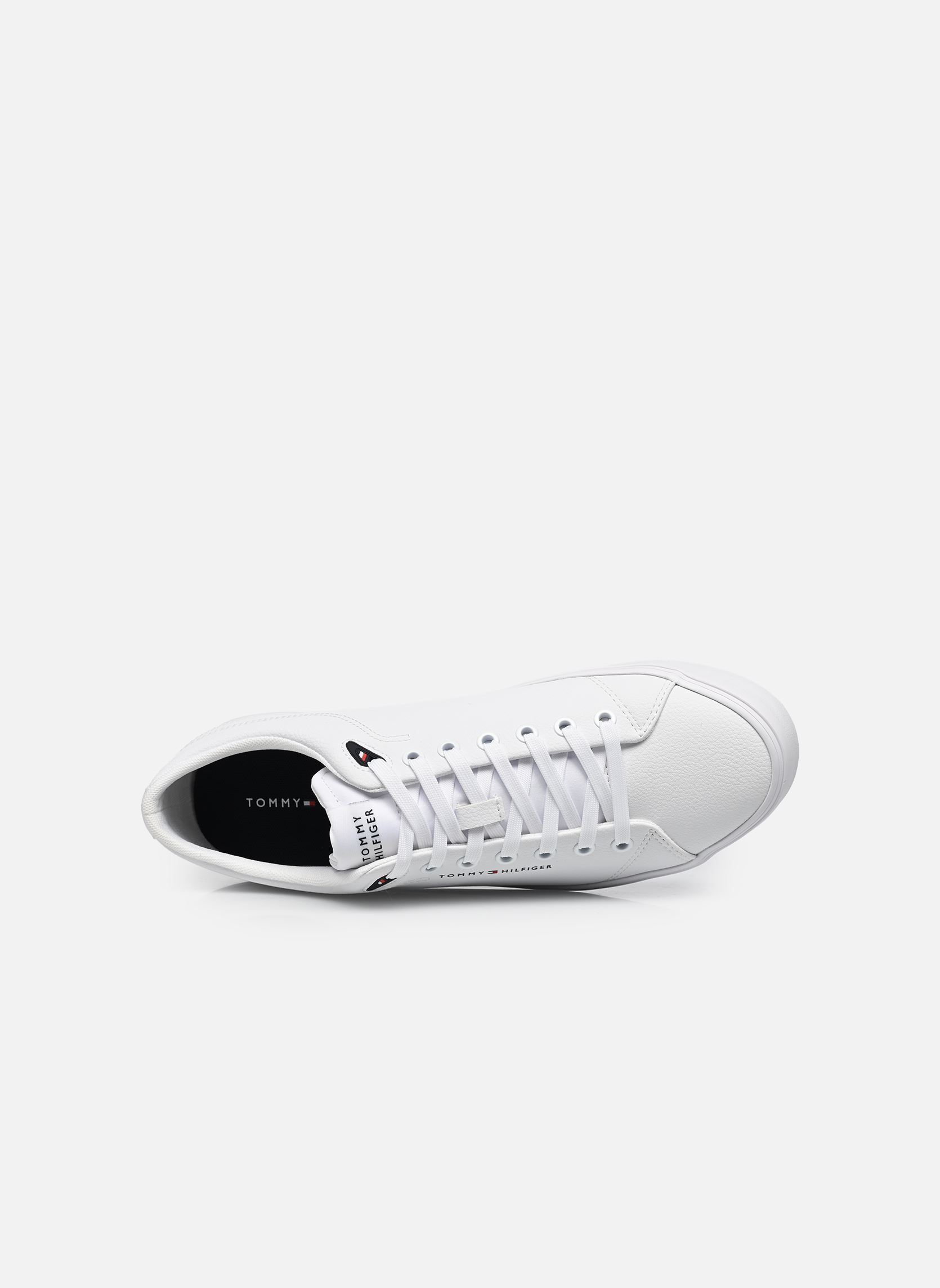 Baskets TH HI VULC CORE LOW homme blanc Tommy Hilfiger Baskets TH HI VULC CORE LOW homme blanc WHITE 1