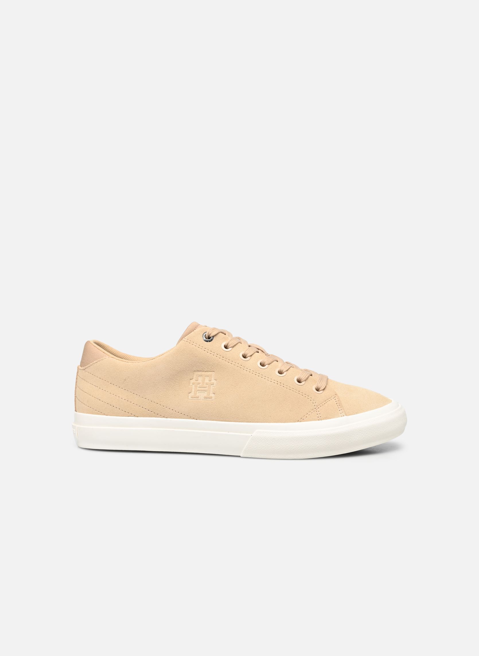 Sneaker TH HI VULC STREET LO herren beige Tommy Hilfiger Sneaker TH HI VULC STREET LO herren beige CLAYED PEBBLE