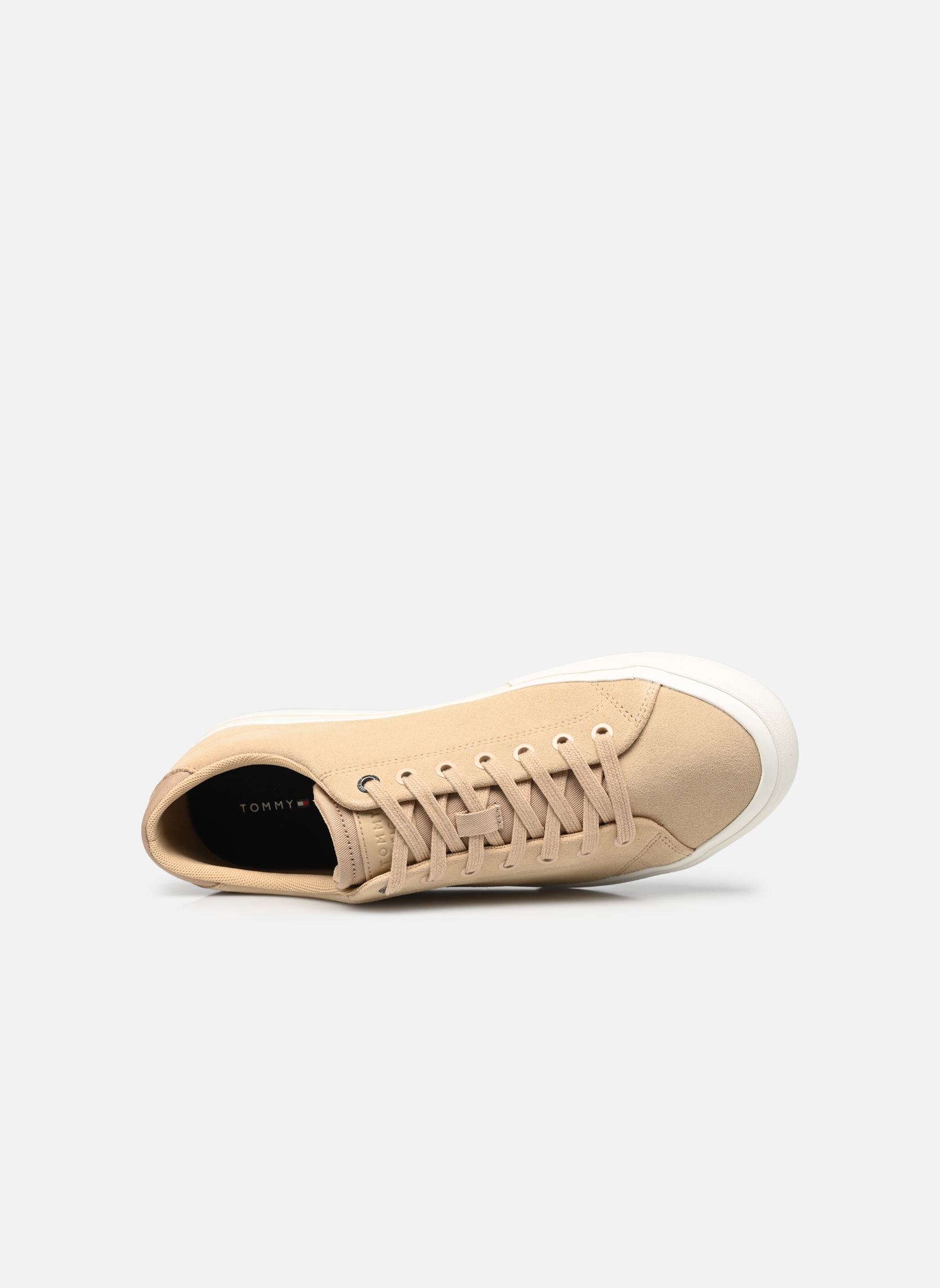 Sneaker TH HI VULC STREET LO herren beige Tommy Hilfiger Sneaker TH HI VULC STREET LO herren beige CLAYED PEBBLE
