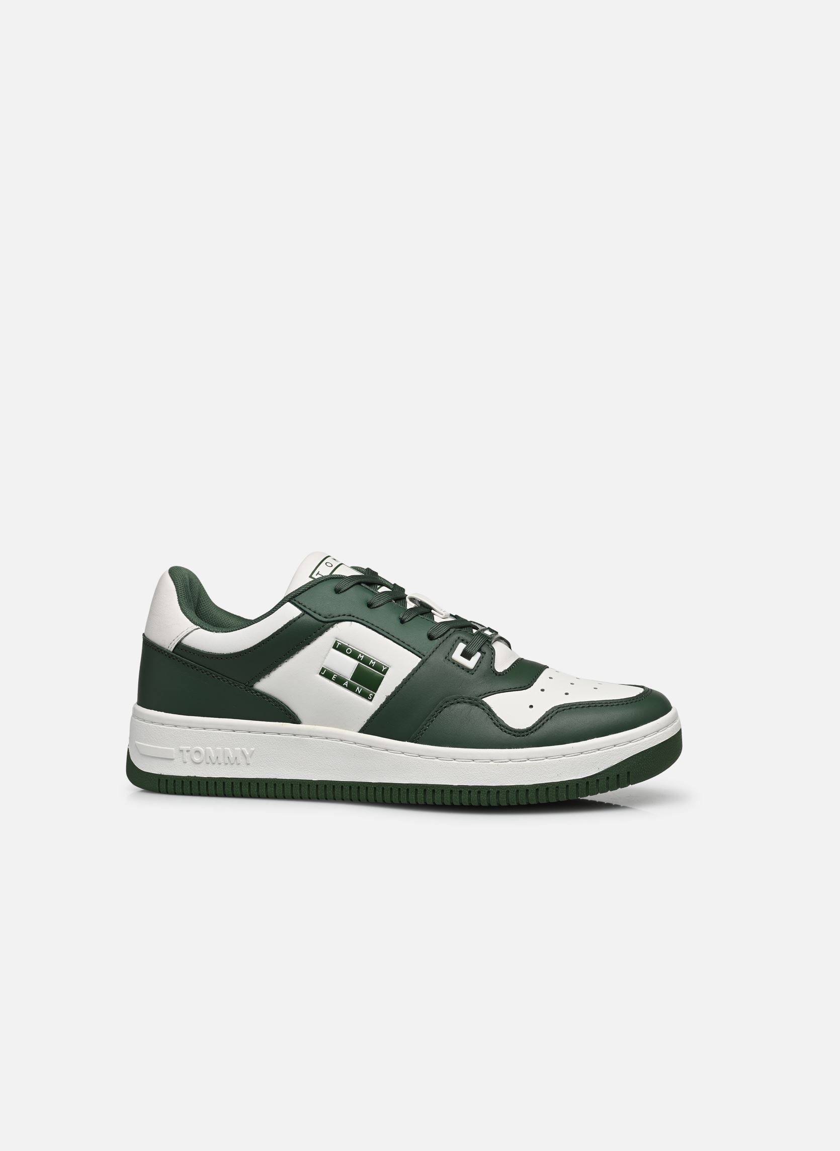 Sneakers TJM BASKET PREMIUM heren groen Tommy Hilfiger Sneakers TJM BASKET PREMIUM heren groen URBAN GREEN