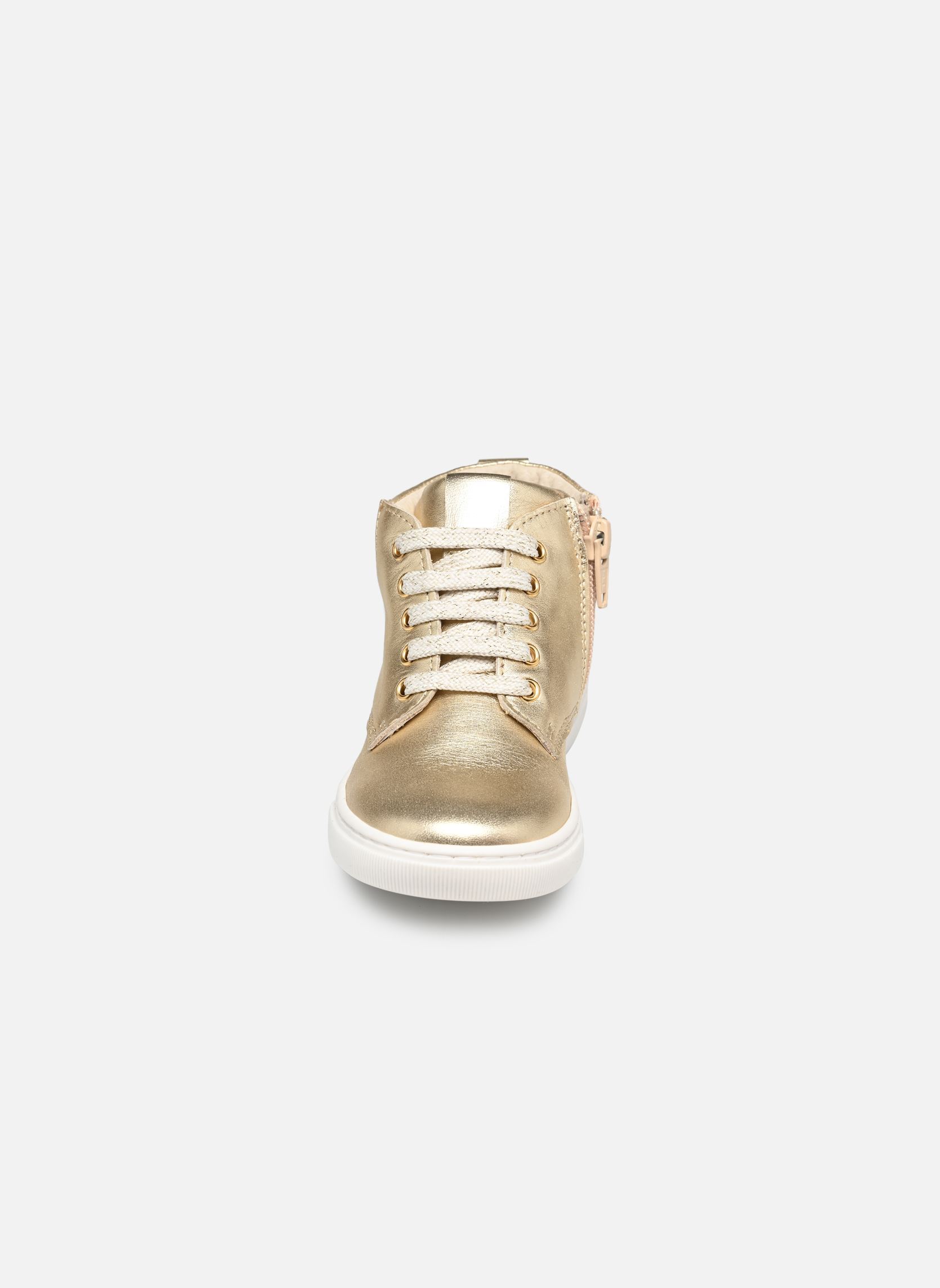Zapatillas JOLIDA niña oro y bronce Rose et Martin Zapatillas JOLIDA niña oro y bronce Doré