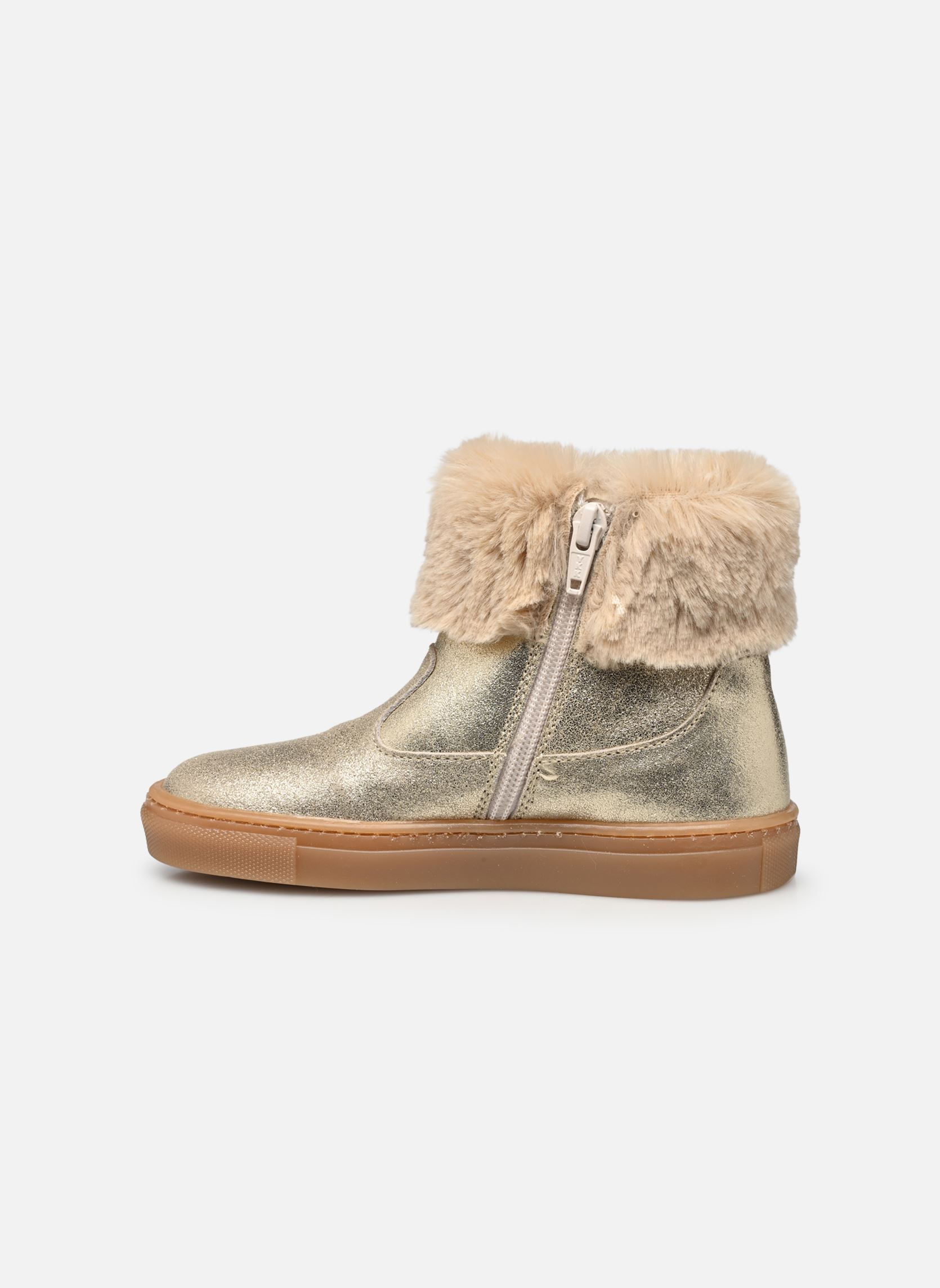 Bottes JOMOUTE fille or et bronze Rose et Martin Bottes JOMOUTE fille or et bronze Doré