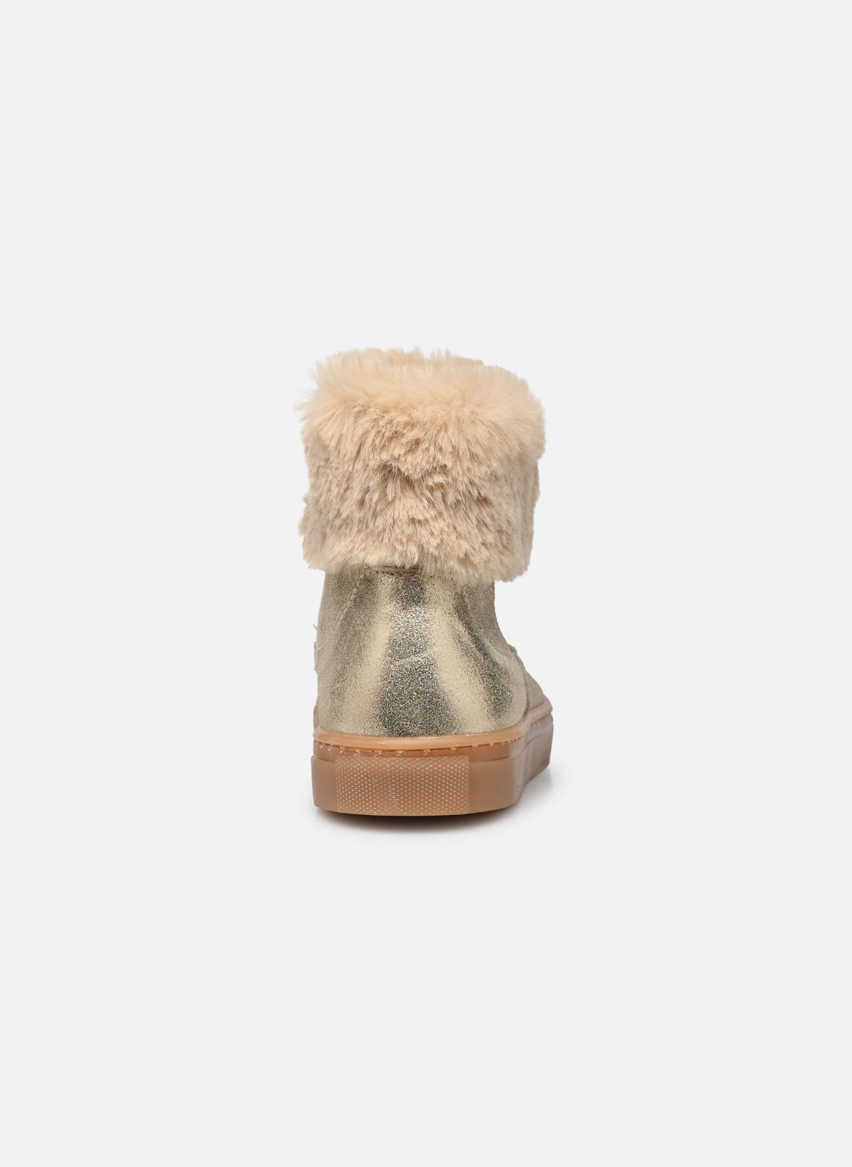 Bottes JOMOUTE fille or et bronze Rose et Martin Bottes JOMOUTE fille or et bronze Doré