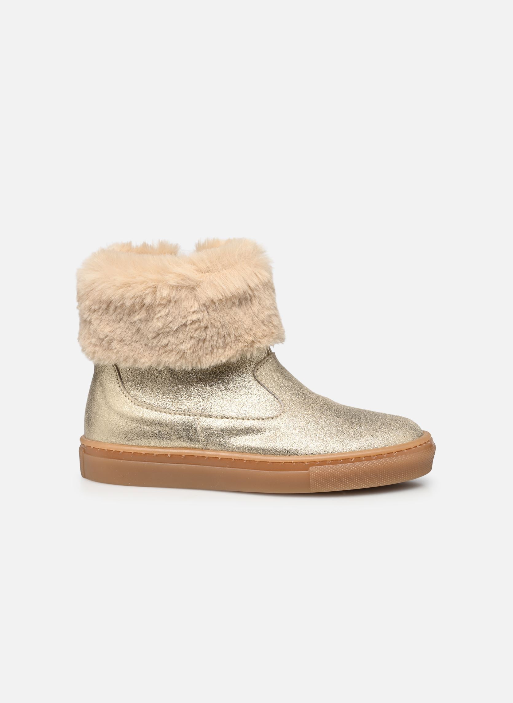 Bottes JOMOUTE fille or et bronze Rose et Martin Bottes JOMOUTE fille or et bronze Doré