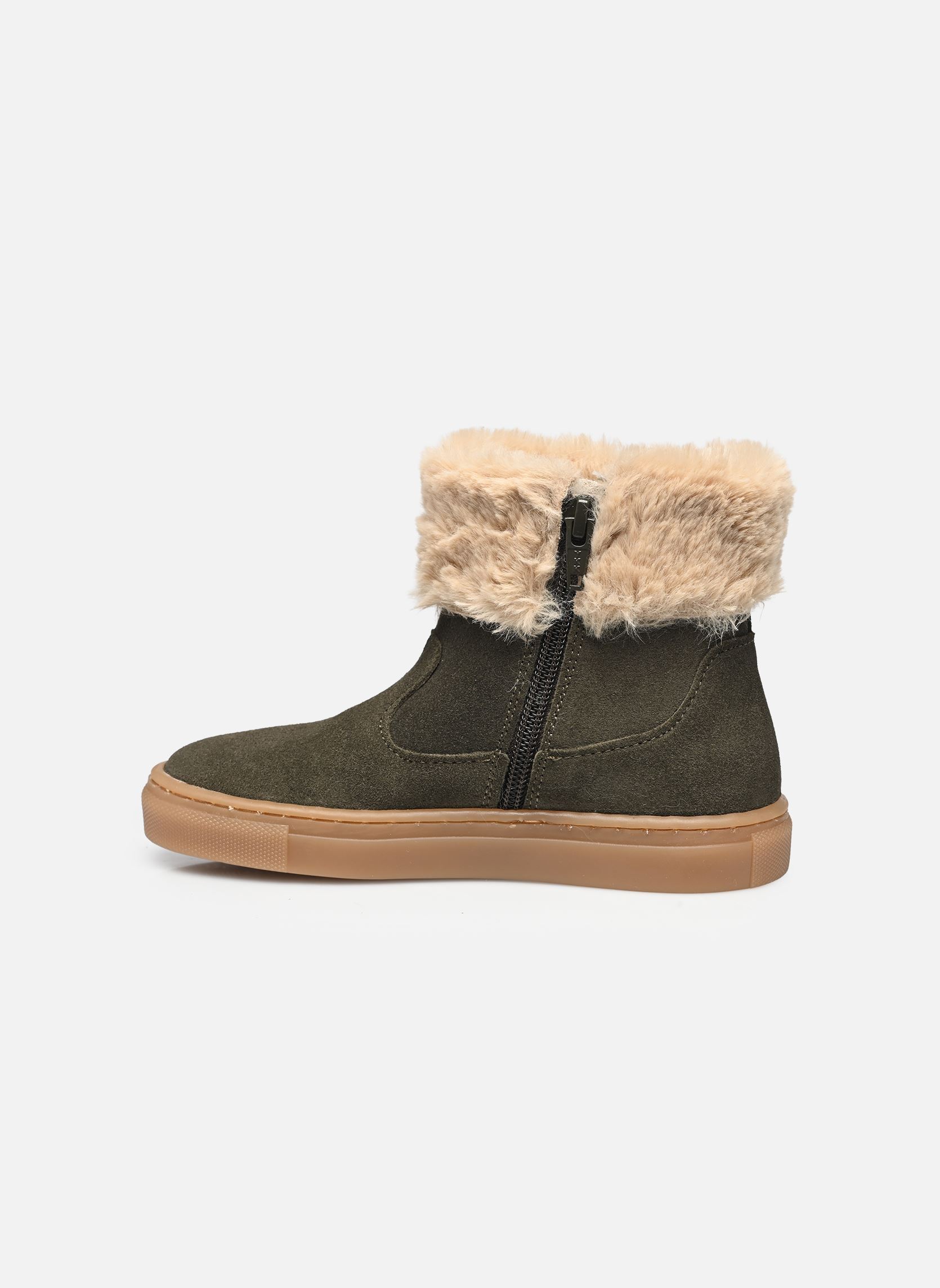 Bottes JOMOUTE fille vert Rose et Martin Bottes JOMOUTE fille vert Kaki