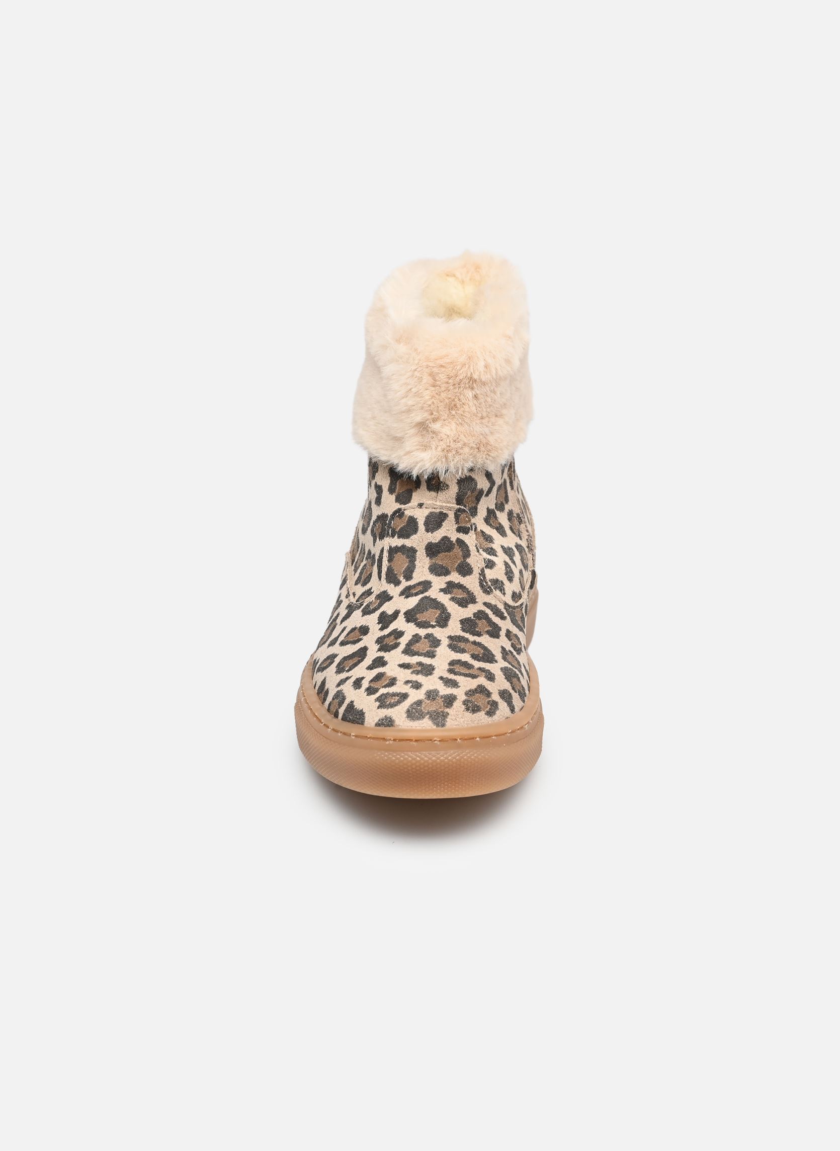 Bottines JOMOUTE fille multicolore Rose et Martin Bottines JOMOUTE fille multicolore IMPRIMÉ LÉOPARD