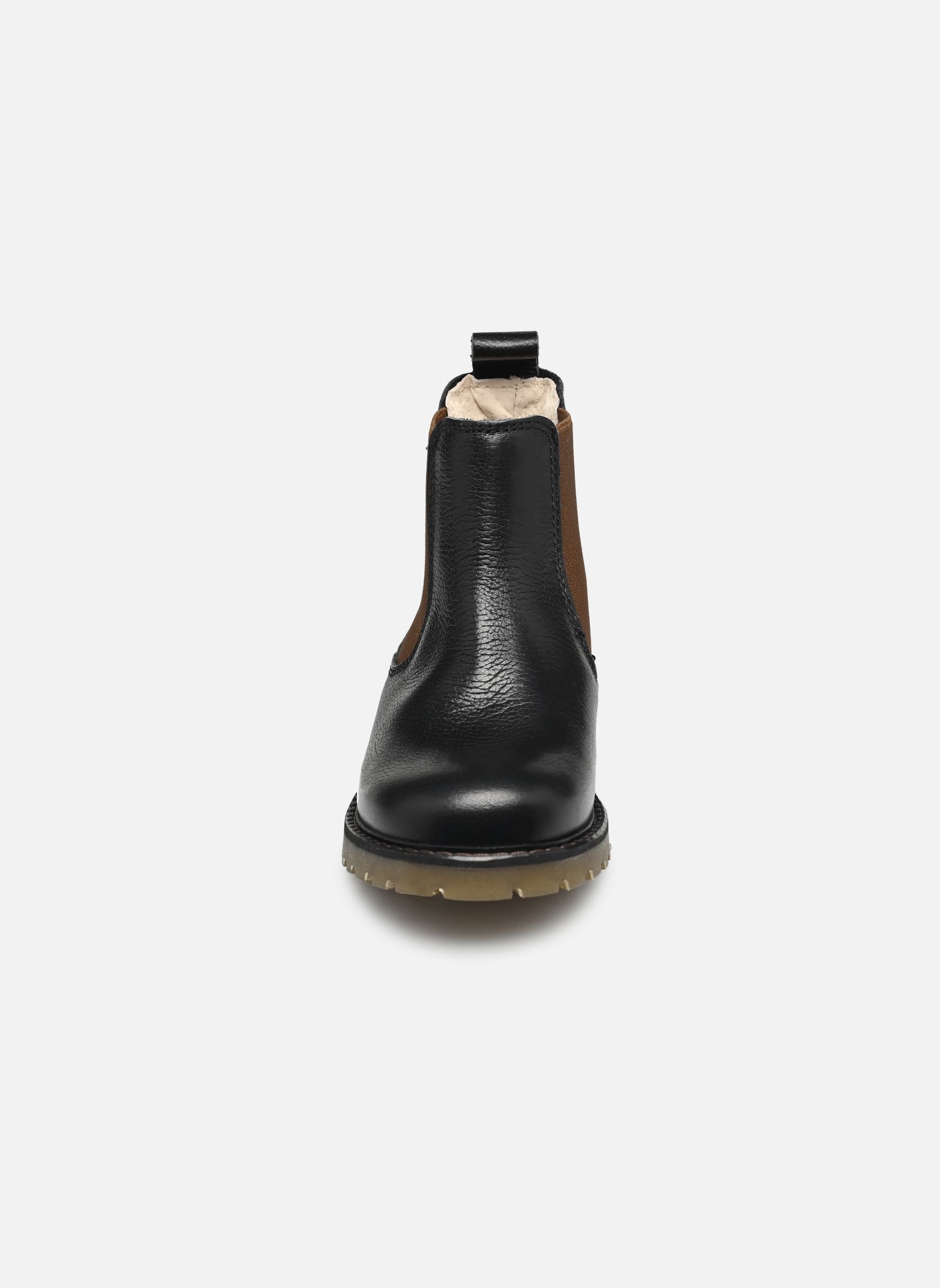 Bottines JOLOOP LEATHER garçon noir Rose et Martin Bottines JOLOOP LEATHER garçon noir Noir