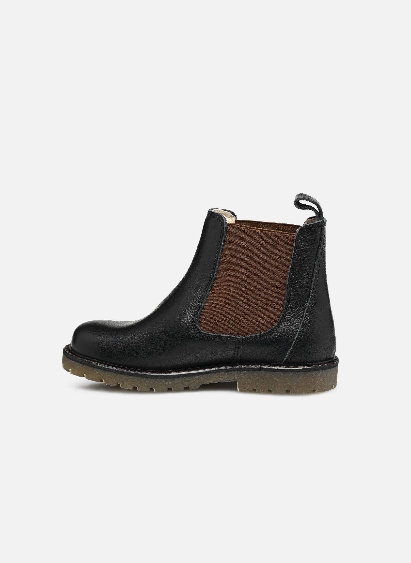 Bottines JOLOOP LEATHER garçon noir Rose et Martin Bottines JOLOOP LEATHER garçon noir Noir
