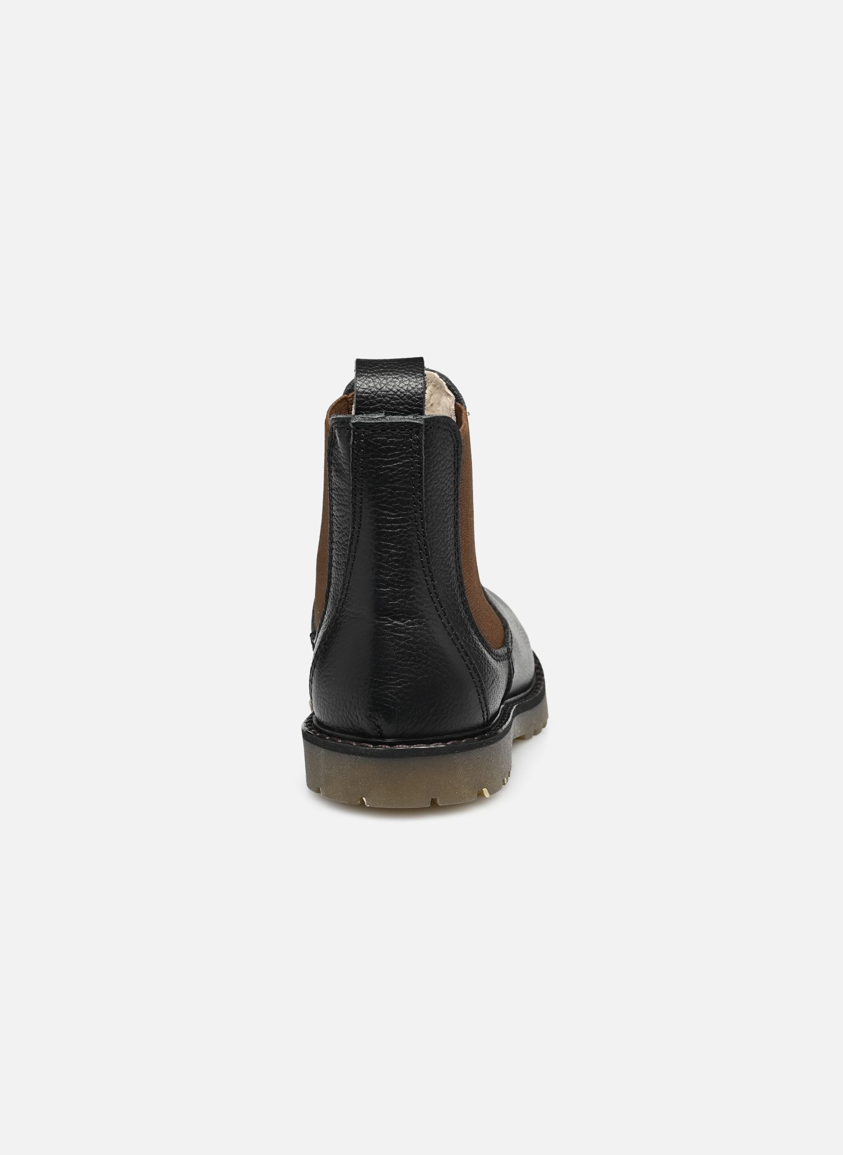 Bottines JOLOOP LEATHER garçon noir Rose et Martin Bottines JOLOOP LEATHER garçon noir Noir