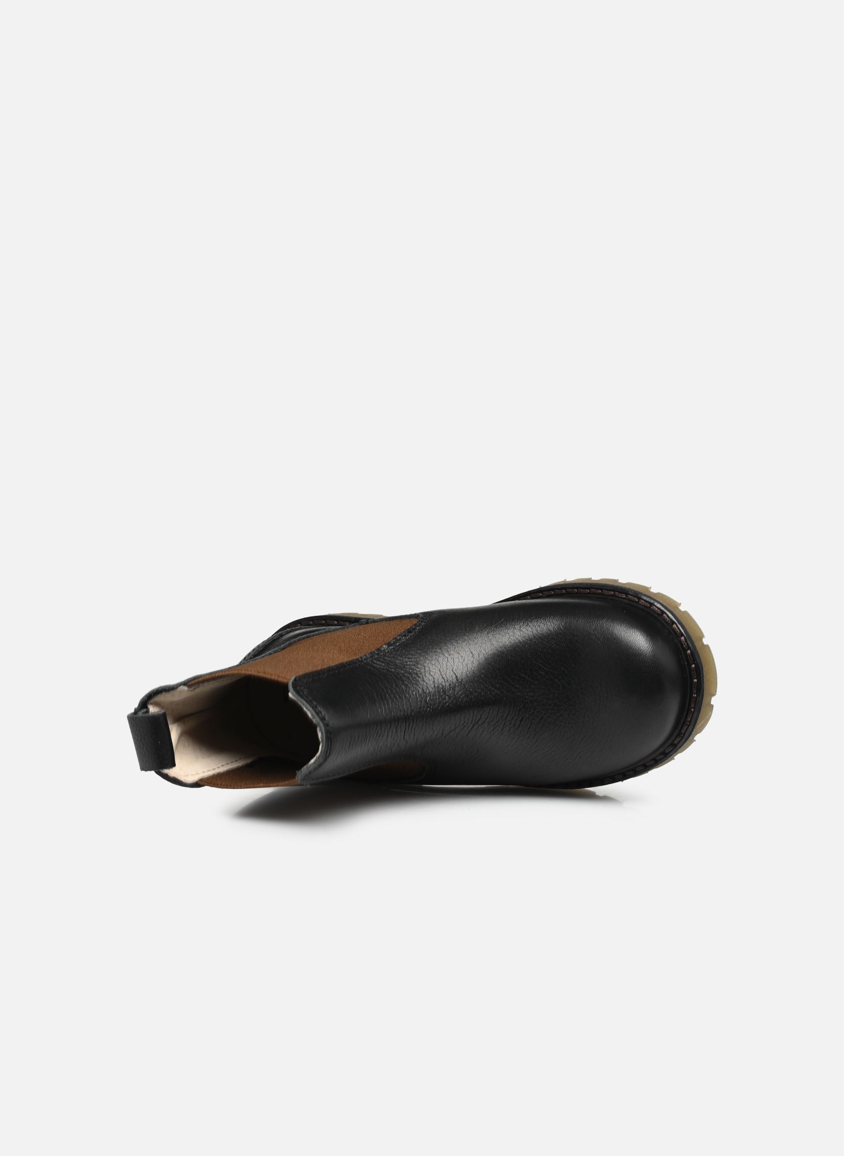 Bottines JOLOOP LEATHER garçon noir Rose et Martin Bottines JOLOOP LEATHER garçon noir Noir
