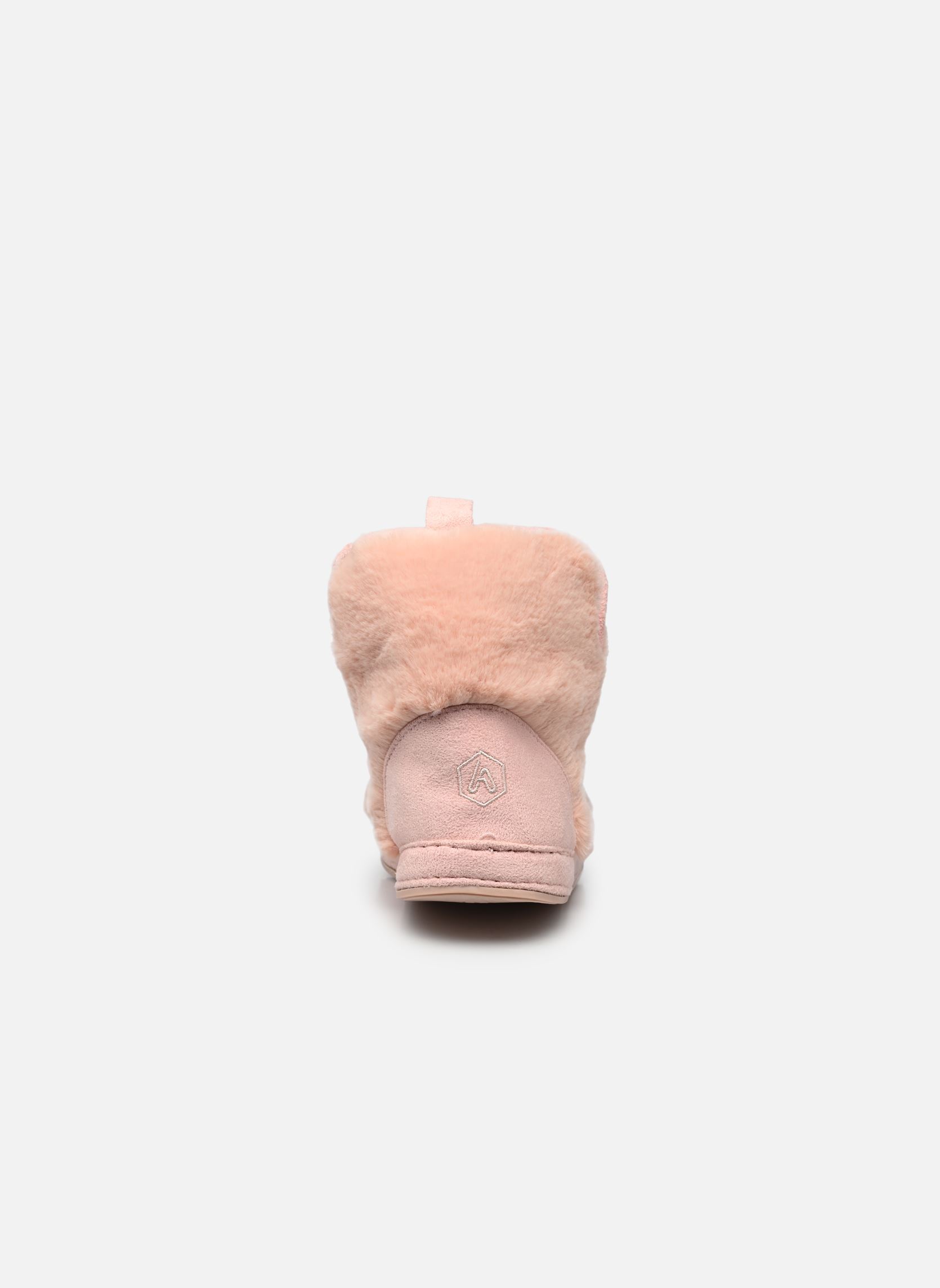 Chaussons montants Chaussons fourrure femme femme rose Sarenza Wear Chaussons montants Chaussons fourrure femme femme rose ROSE