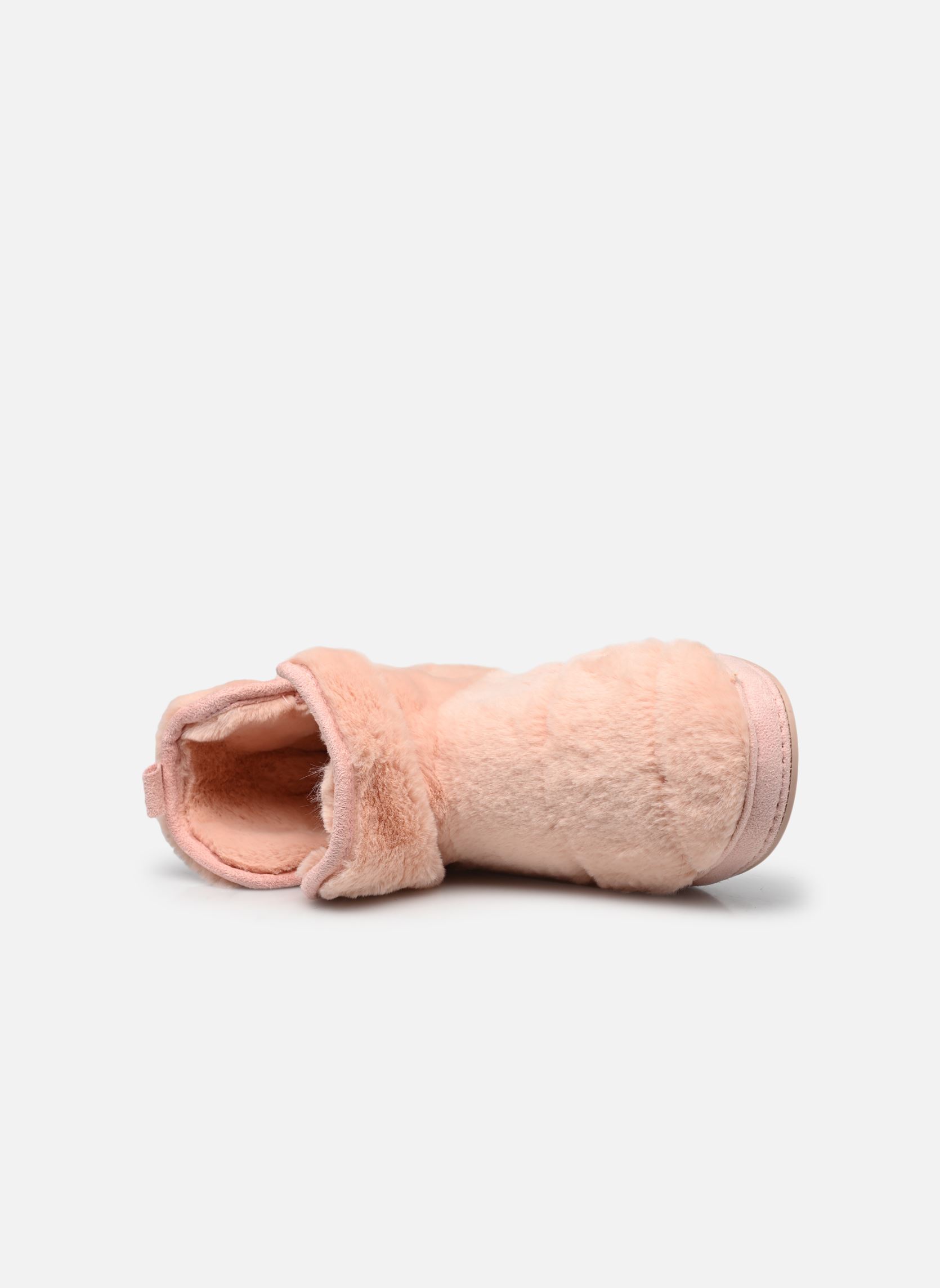 Chaussons montants Chaussons fourrure femme femme rose Sarenza Wear Chaussons montants Chaussons fourrure femme femme rose ROSE