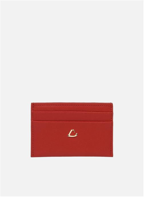 Lancaster Porte-cartes City Philos femme rouge