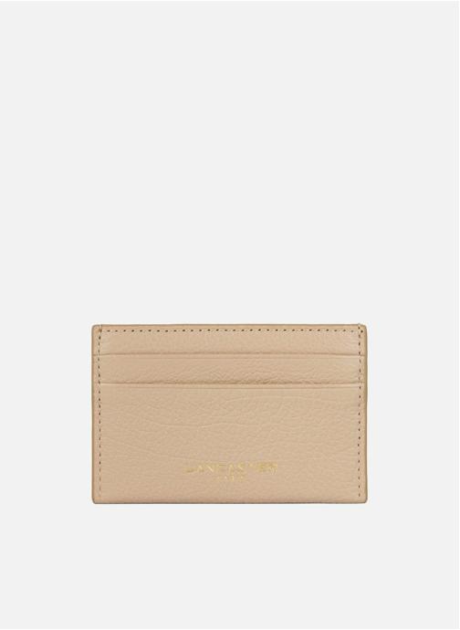 Lancaster Porte-cartes Dune femme beige