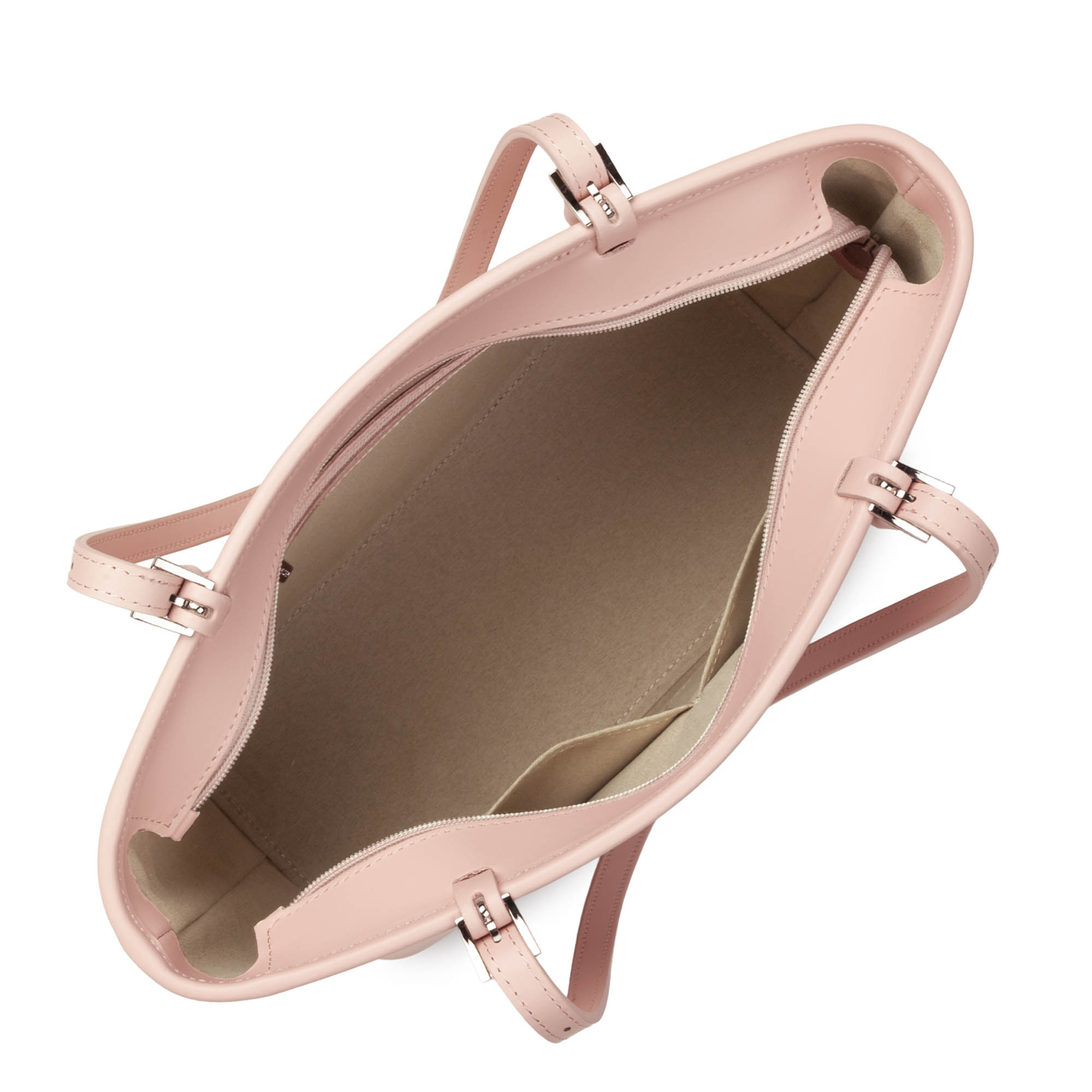 Sacs à main Smooth femme rose Lancaster Sacs à main Smooth femme rose Rose chiné
