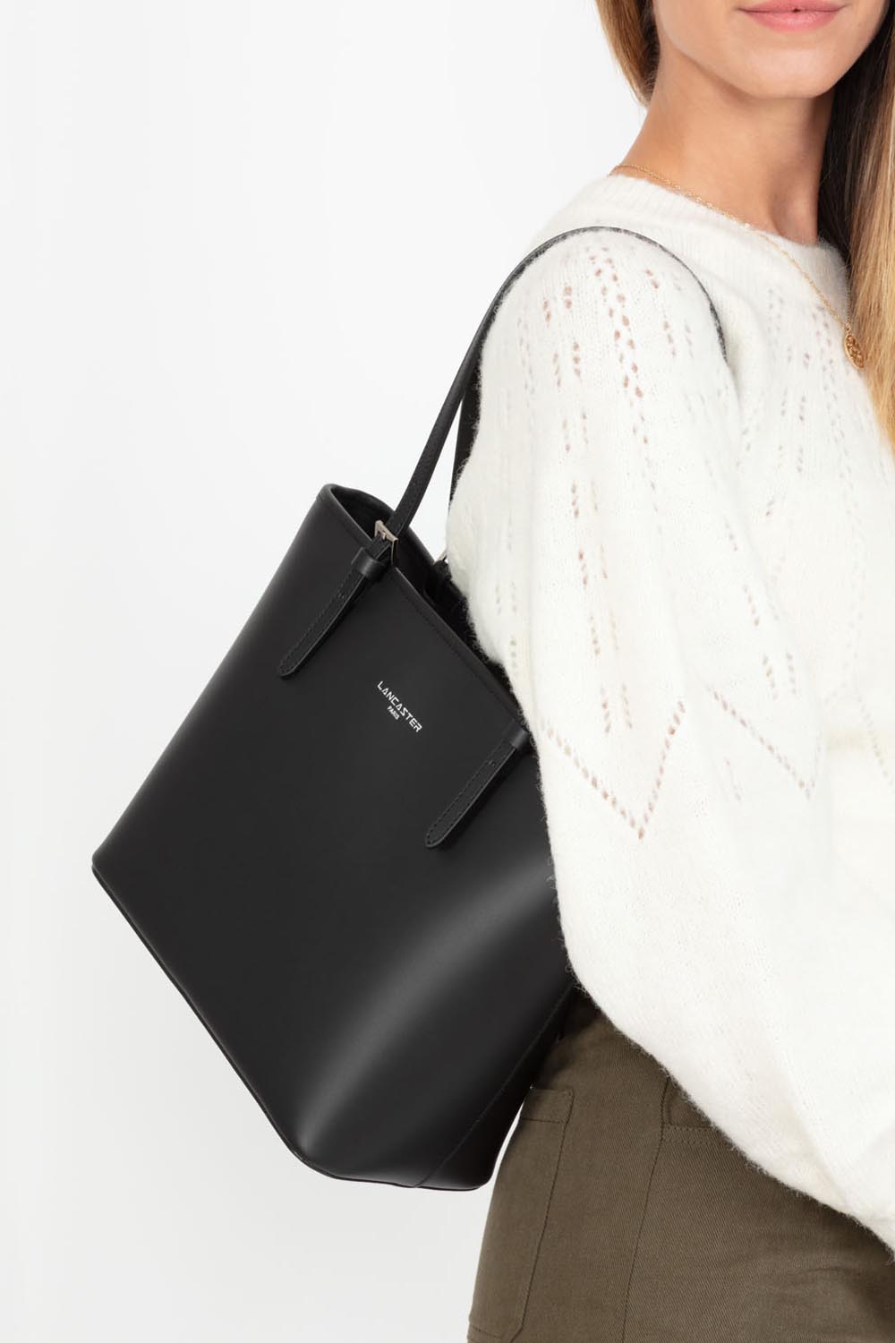 Sacs à main Smooth femme noir Lancaster Sacs à main Smooth femme noir Noir