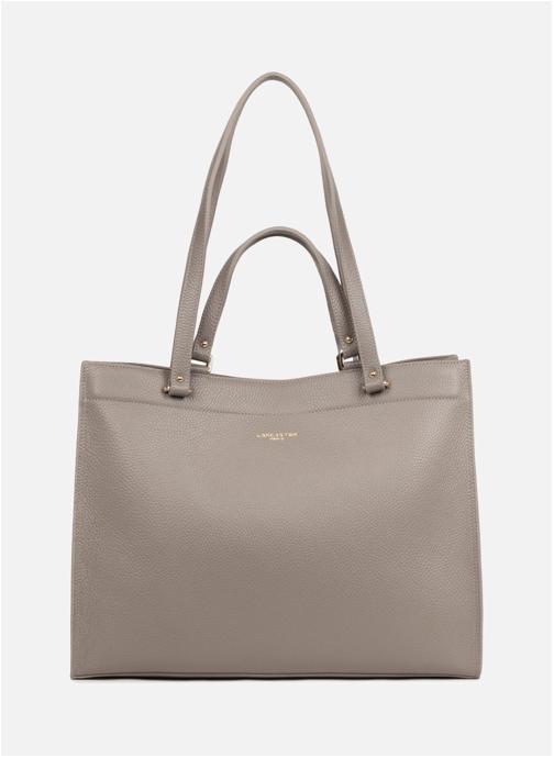 Lancaster Sacs à main Foulonné Double DAILY femme gris