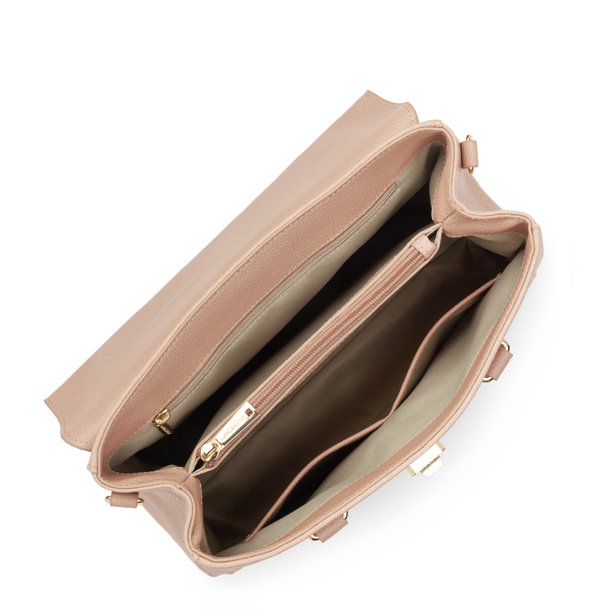 Sacs à main Milano Cosmos femme beige Lancaster Sacs à main Milano Cosmos femme beige Nude