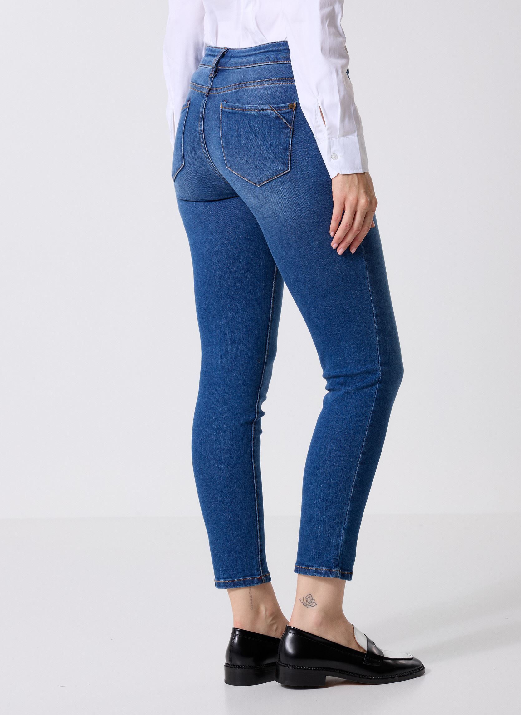 Jeans slim e skinny PALMIRRA jean donna blu Georgia Rose Jeans slim e skinny PALMIRRA jean donna blu STONE