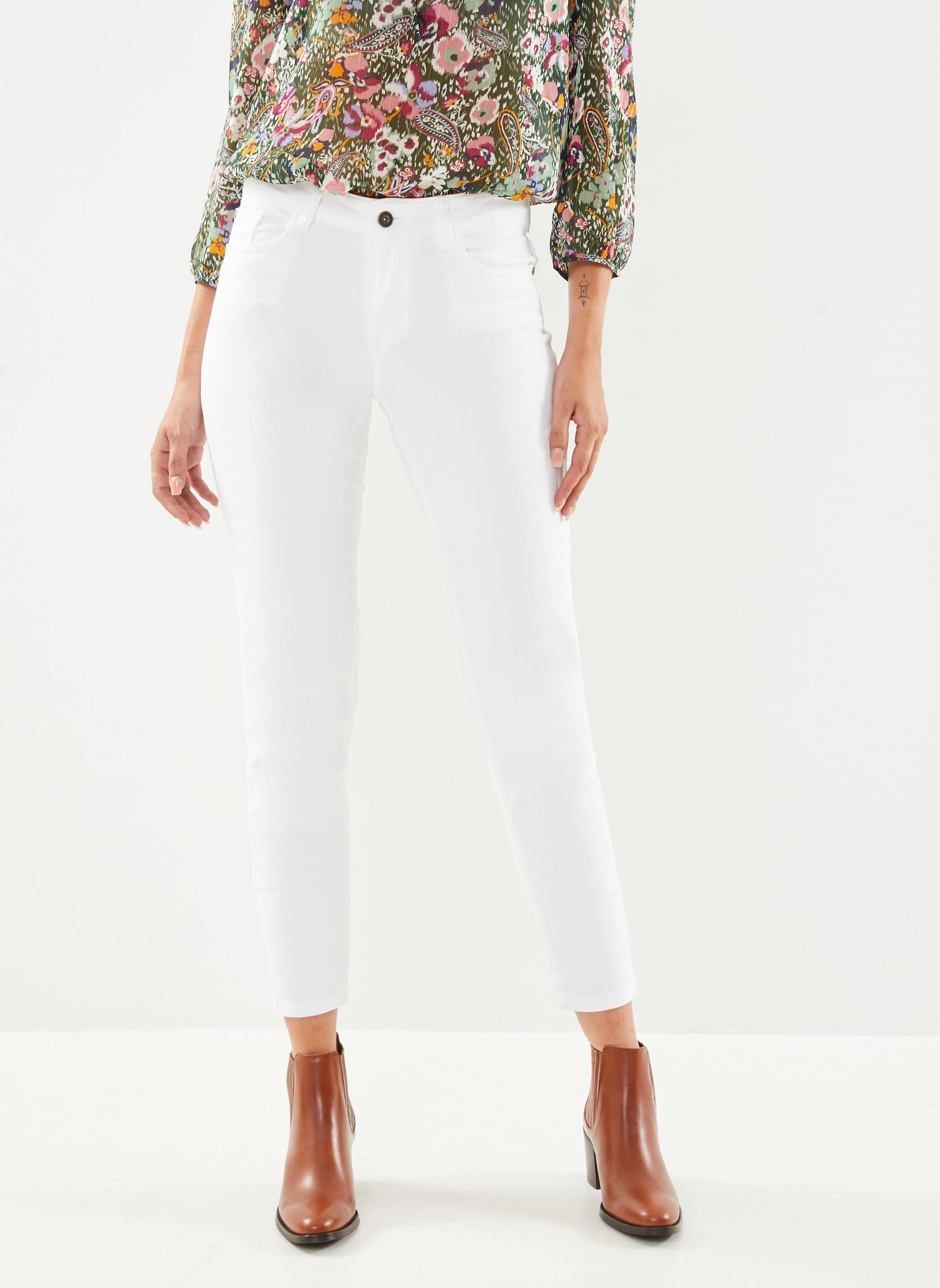 Jeans slim et skinny PALMIRRA jean femme blanc Georgia Rose Jeans slim et skinny PALMIRRA jean femme blanc DENIM OFF WHITE