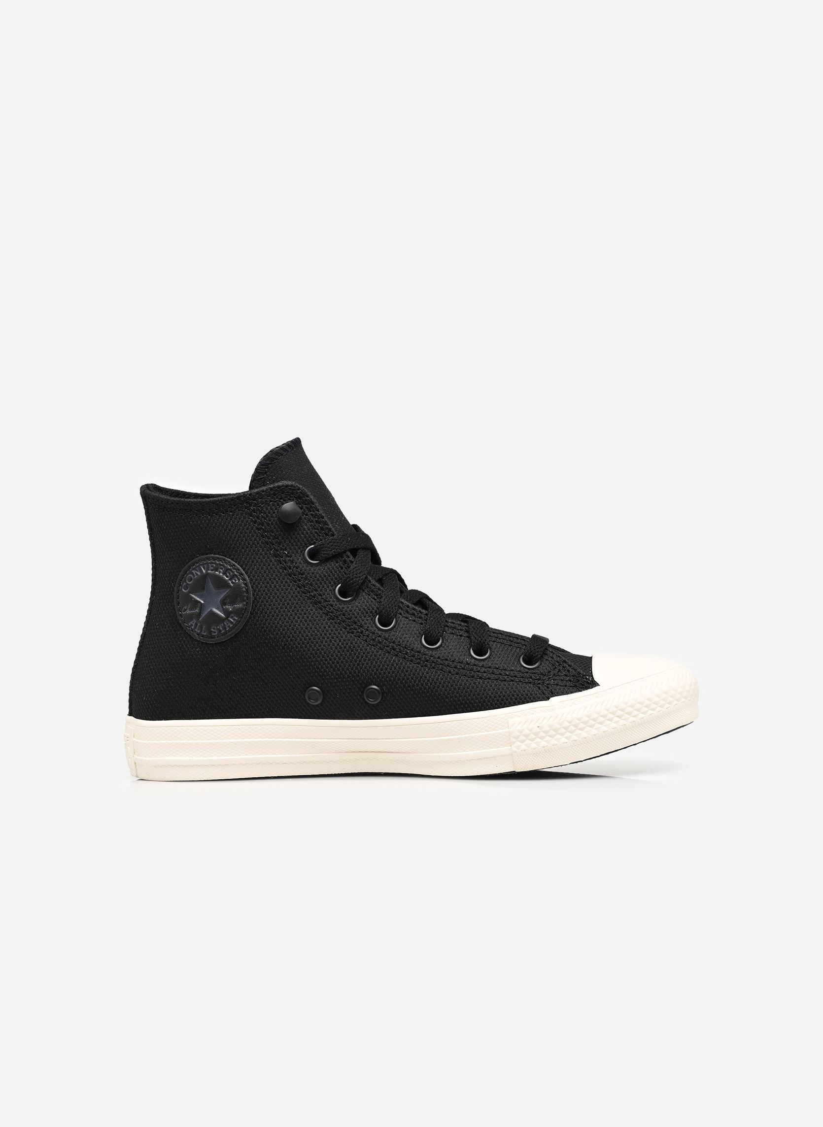 Sneaker Chuck Taylor All Star Leather Hi J mädchen schwarz Converse Sneaker Chuck Taylor All Star Leather Hi J mädchen schwarz Black/Cold Stare/Egret