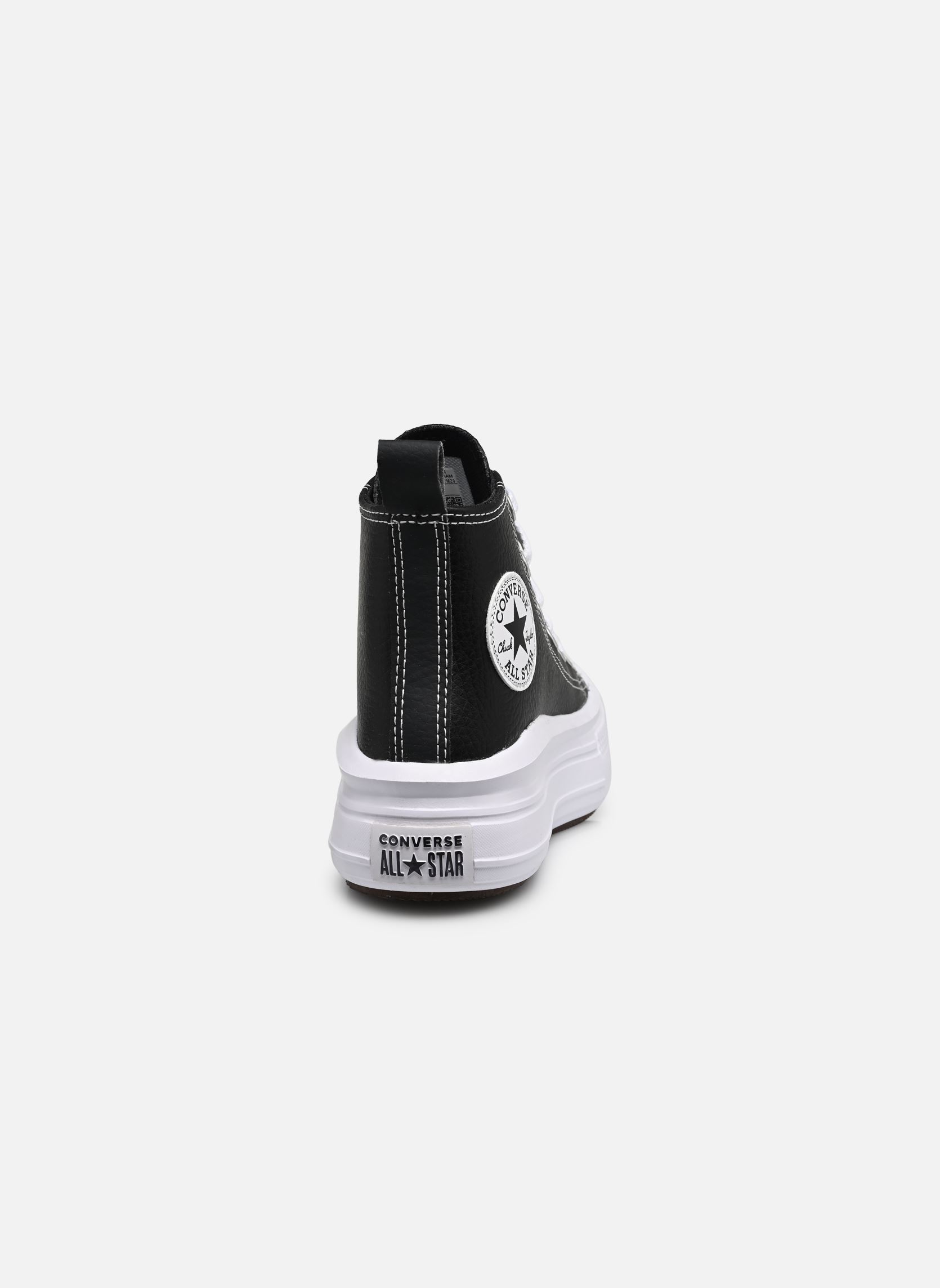 Baskets basses Chuck Taylor All Star Move Leather Hi C fille noir Converse Baskets basses Chuck Taylor All Star Move Leather Hi C fille noir BLACK/BLACK/WHITE