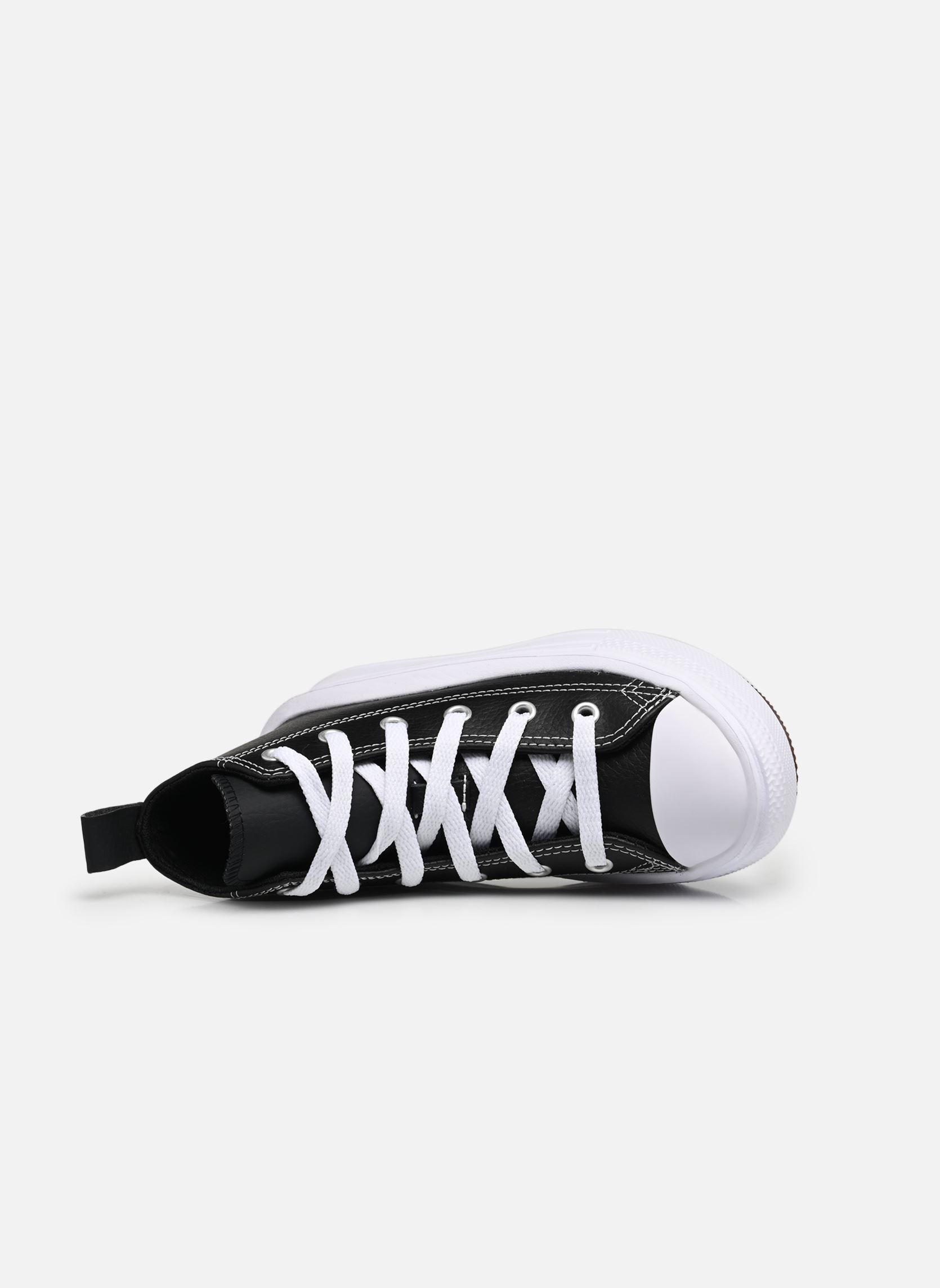 Baskets basses Chuck Taylor All Star Move Leather Hi C fille noir Converse Baskets basses Chuck Taylor All Star Move Leather Hi C fille noir BLACK/BLACK/WHITE