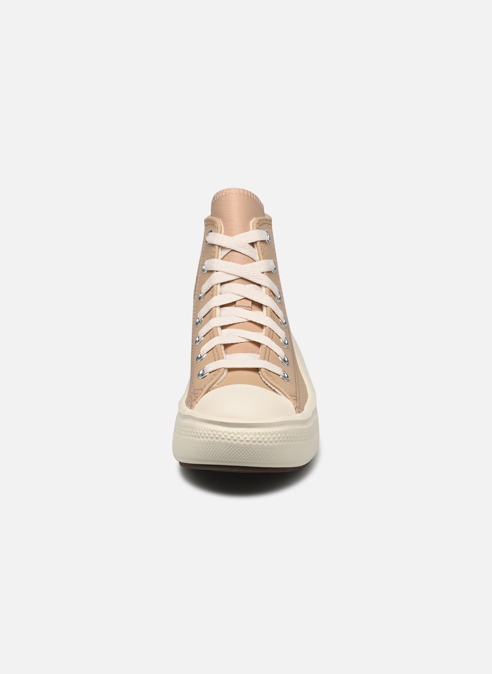 Niedrige Sneaker Chuck Taylor All Star Move Leather Hi C mädchen beige Converse Niedrige Sneaker Chuck Taylor All Star Move Leather Hi C mädchen beige WARM QUARRY/EGRET