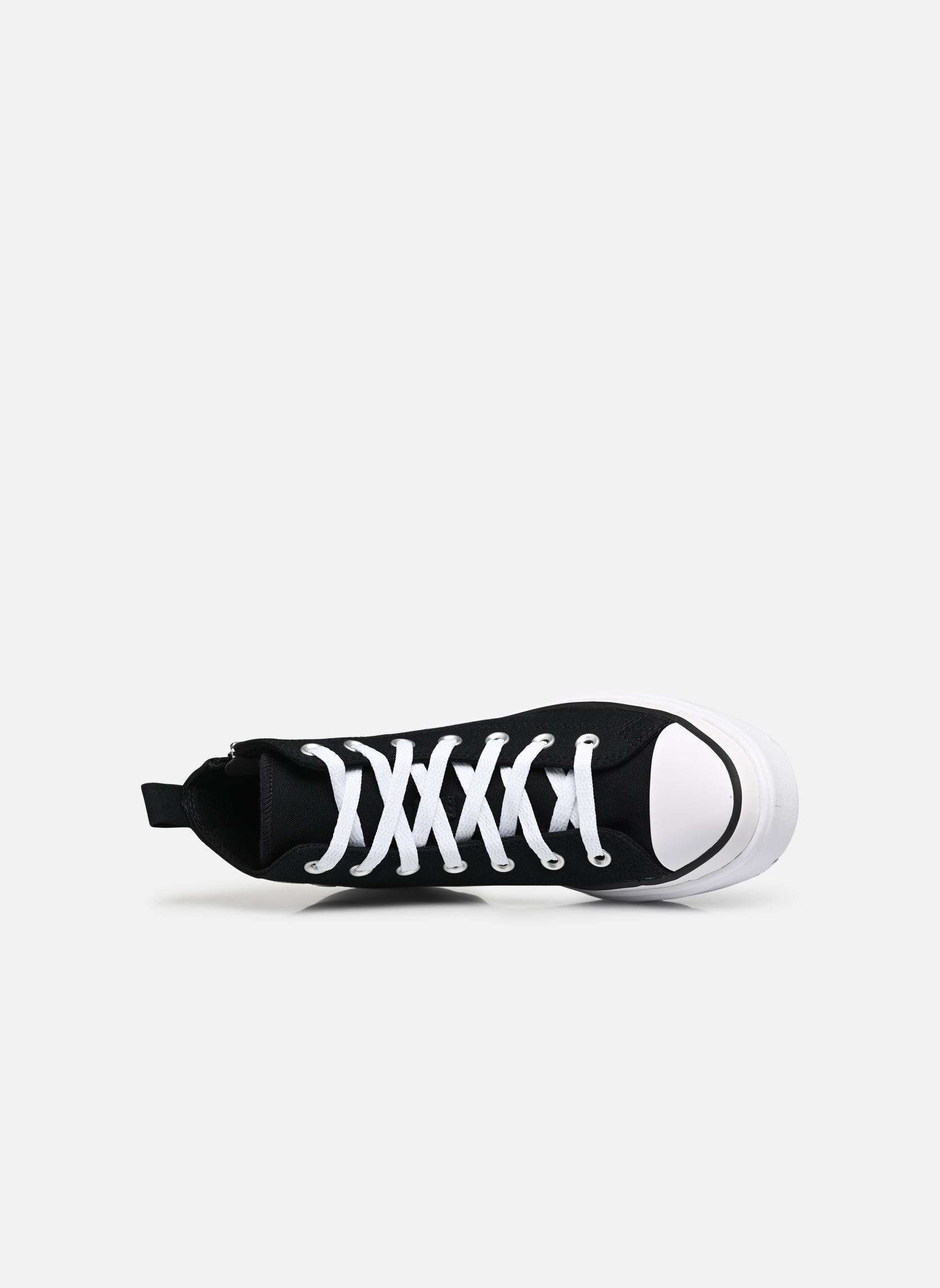 Baskets hautes Chuck Taylor All Star Lugged Lift Canvas fille noir Converse Baskets hautes Chuck Taylor All Star Lugged Lift Canvas fille noir Black/black/white