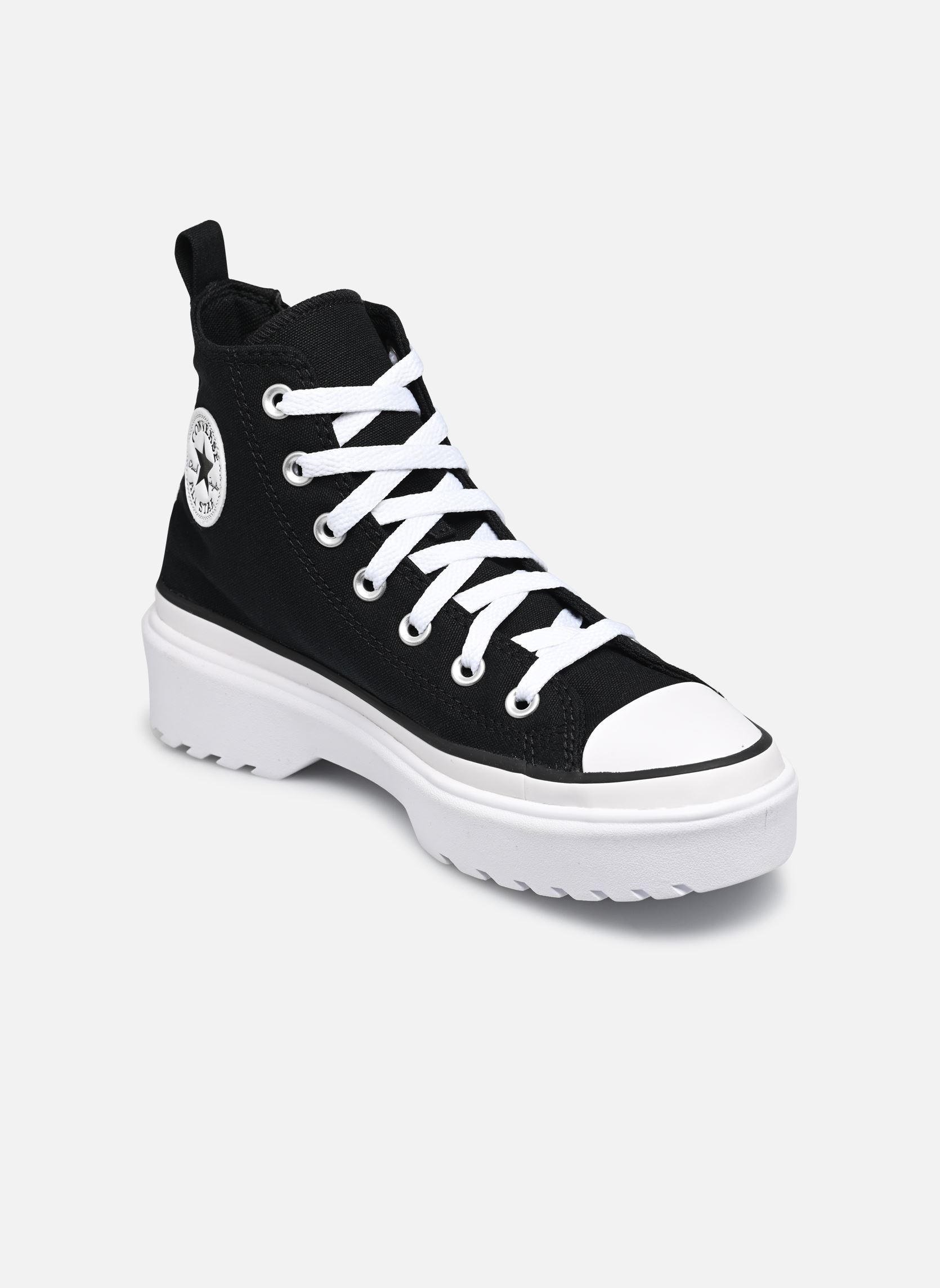 Baskets montantes enfant Converse CHUCK TAYLOR ALL STAR LUGGED LIFT PLATFORM CANVAS HI - vue 2