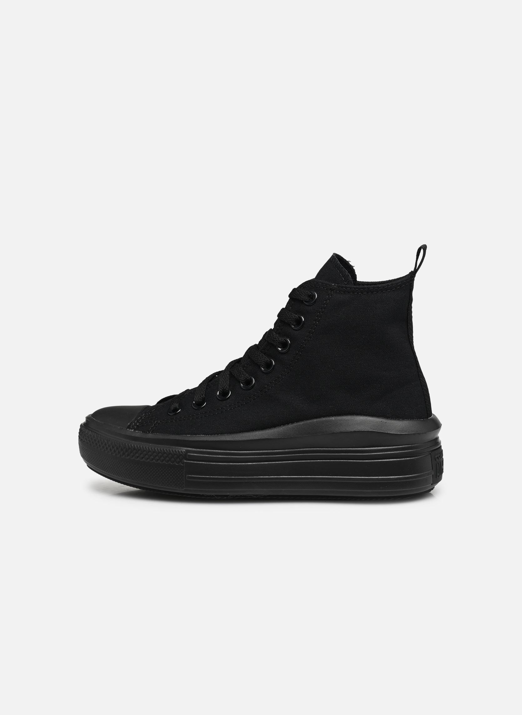 Knöchelhohe Sneaker Chuck Taylor All Star Move Canvas Hi J schwarz Converse Knöchelhohe Sneaker Chuck Taylor All Star Move Canvas Hi J schwarz Black/Black/Dk Smoke Grey